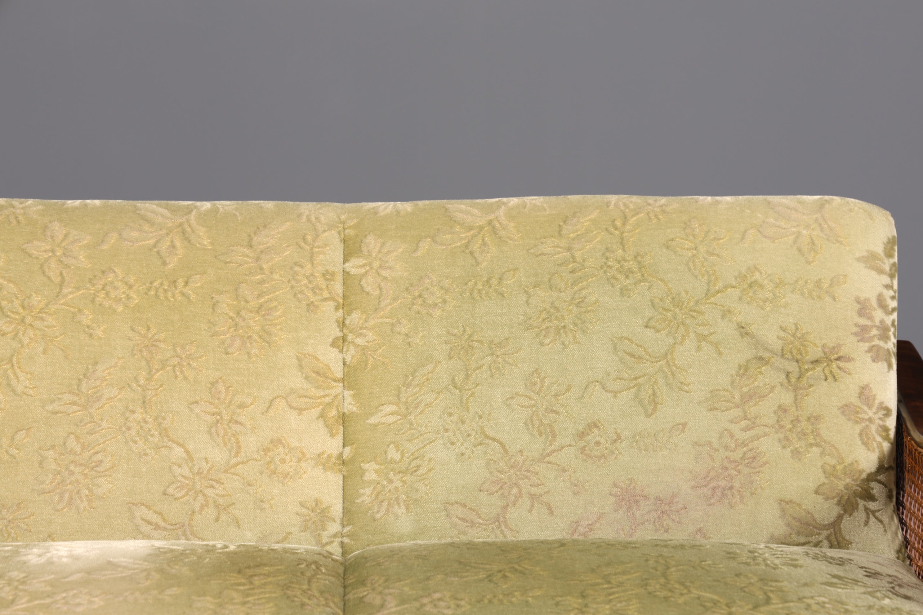 Wunderschönes Chippendale Sofa Barock Stil Wiener Geflecht Schlafsofa 3-Sitzer Couch Gästebett