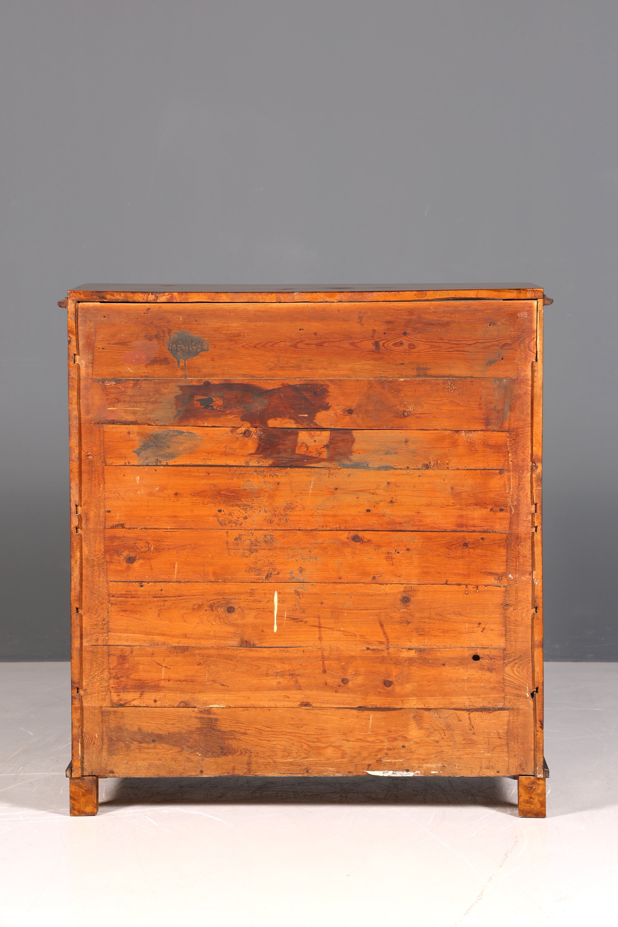 F878 Finish cm Wunderschöner Gründerzeit Sekretär Kommode Jugendstil Schubladenkommode Antik Vertiko