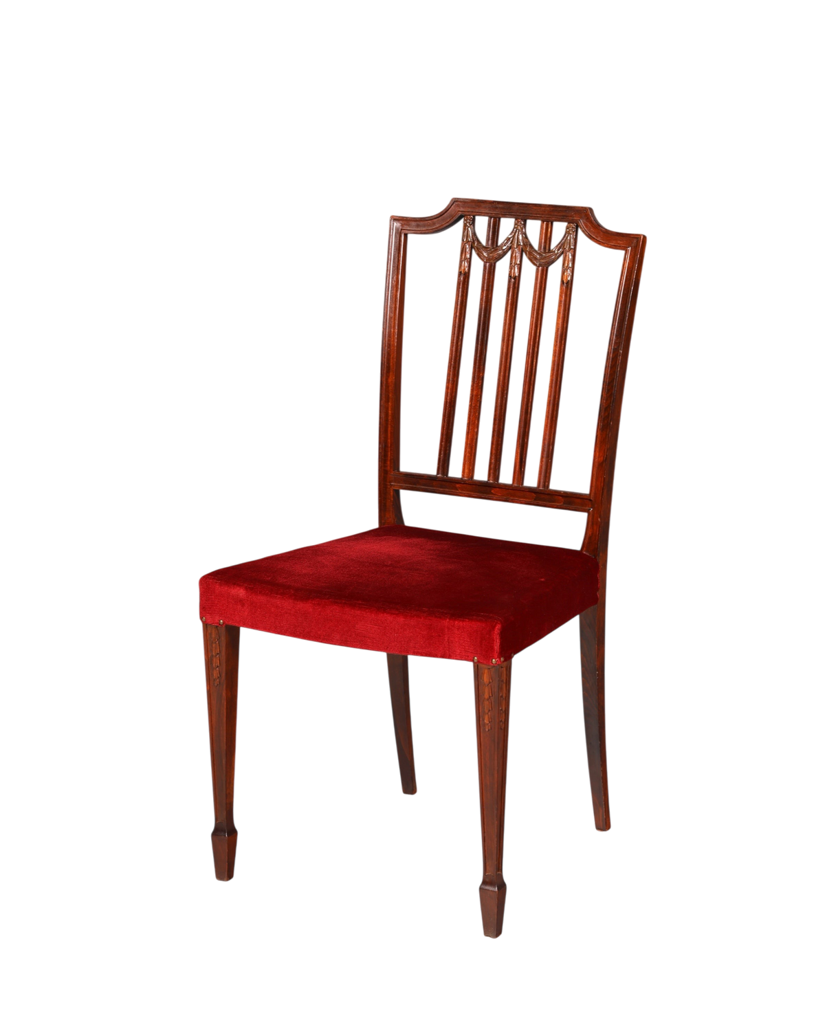 4x prachtige stoelen in Gustavische stijl Engelse keukenstoelen eetkamerstoelenset