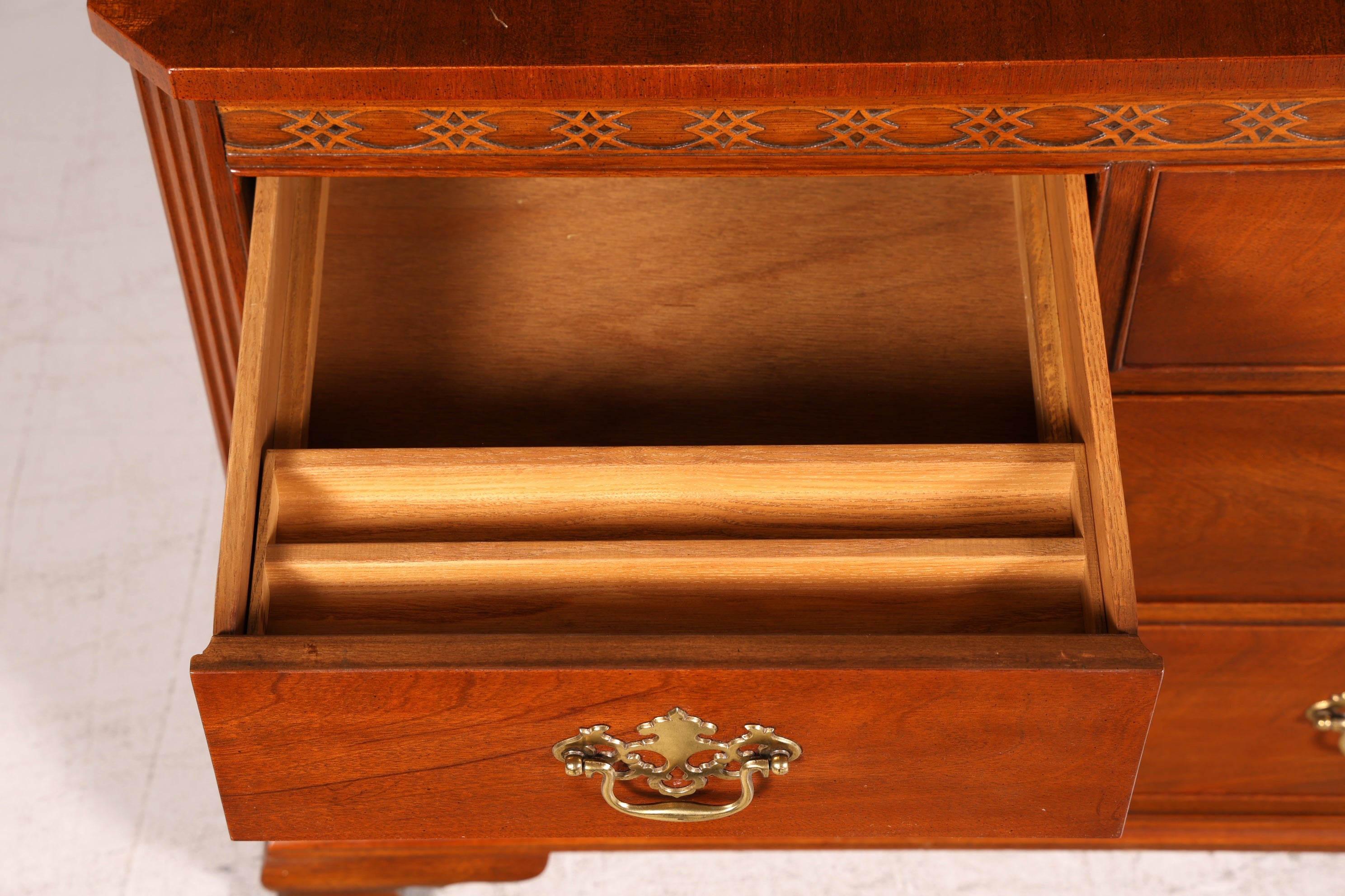 Wunderschöne Original Baker Furniture Chippendale Englisch Kommode Mahagoni Echt Holz USA Möbel Sideboard Anrichte Antik Stil