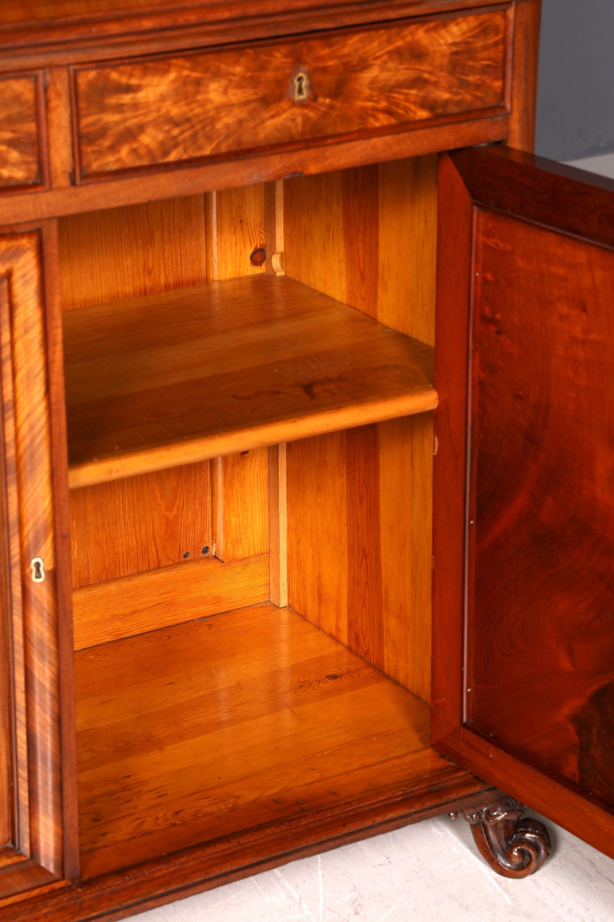 G405 Finish cm Traumhafte Louis Philippe Vitrine Antik Biedermeier Schrank echt Holz um 1880 (Kopie)