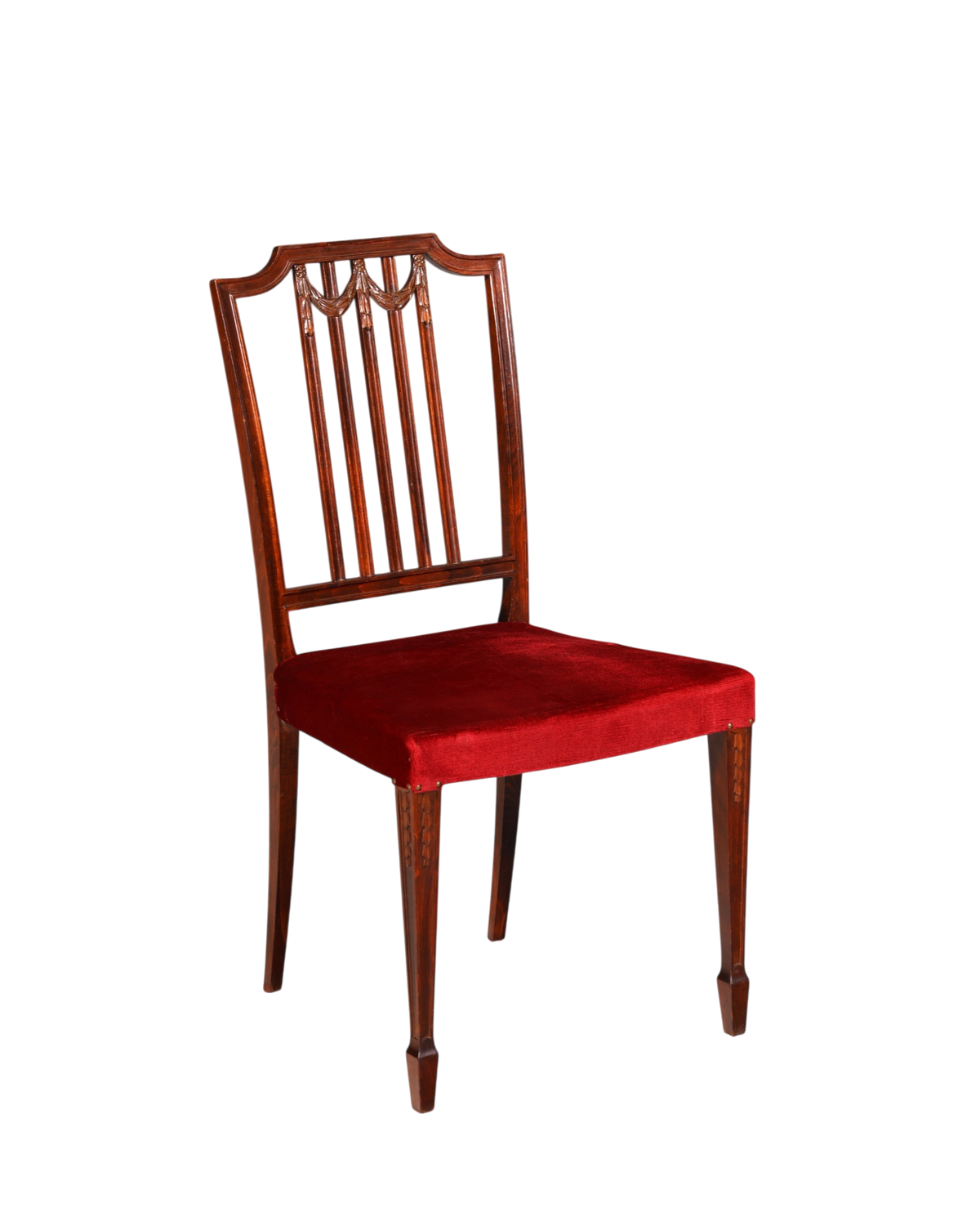 4x prachtige stoelen in Gustavische stijl Engelse keukenstoelen eetkamerstoelenset