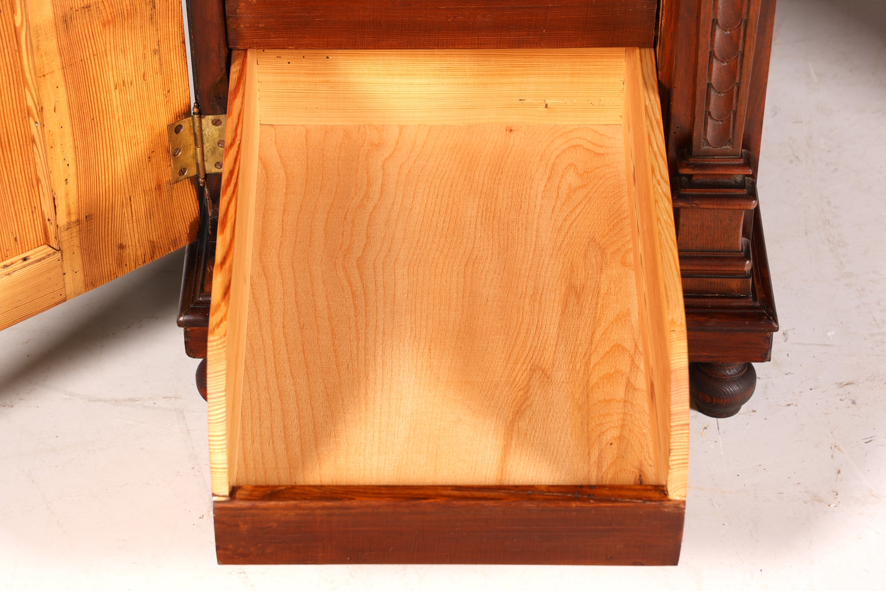 Traumhafter Gründerzeit Schreibtisch Jugendstil Bürotisch echt Holz Antik Desk