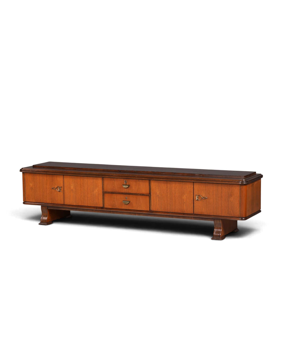 G393 Finish cm Mid Century Sideboard Vintage TV Kommode 60s Schrank Longboard Retro Lowboard (Kopie)