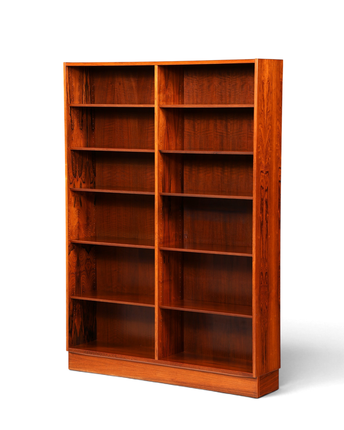Hauptstadt Möblerei XXL Hundevad Mid Century Regal aus Palisander mit höhenverstellbaren Einlegeböden im Danish Design