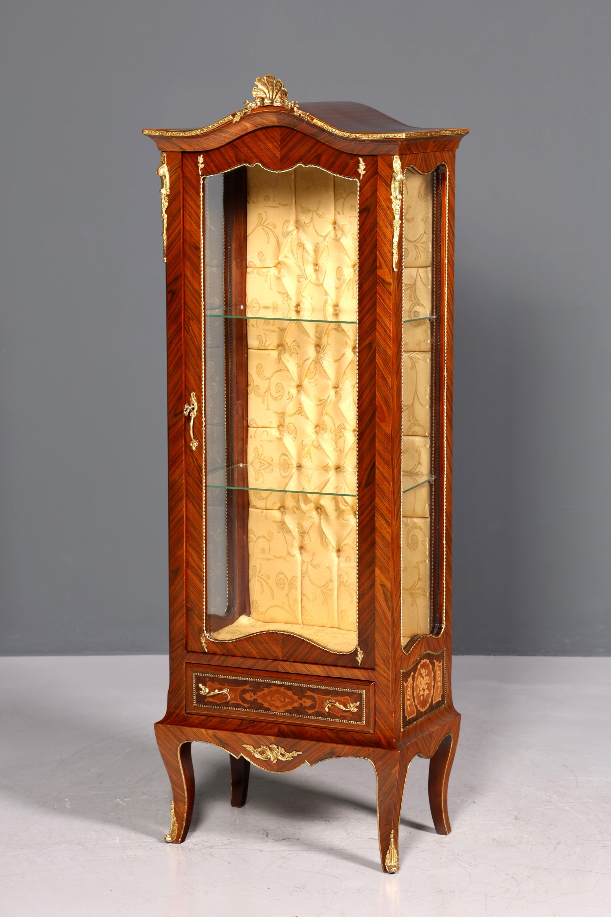 Fantastic baroque style display cabinet, antique style collector&