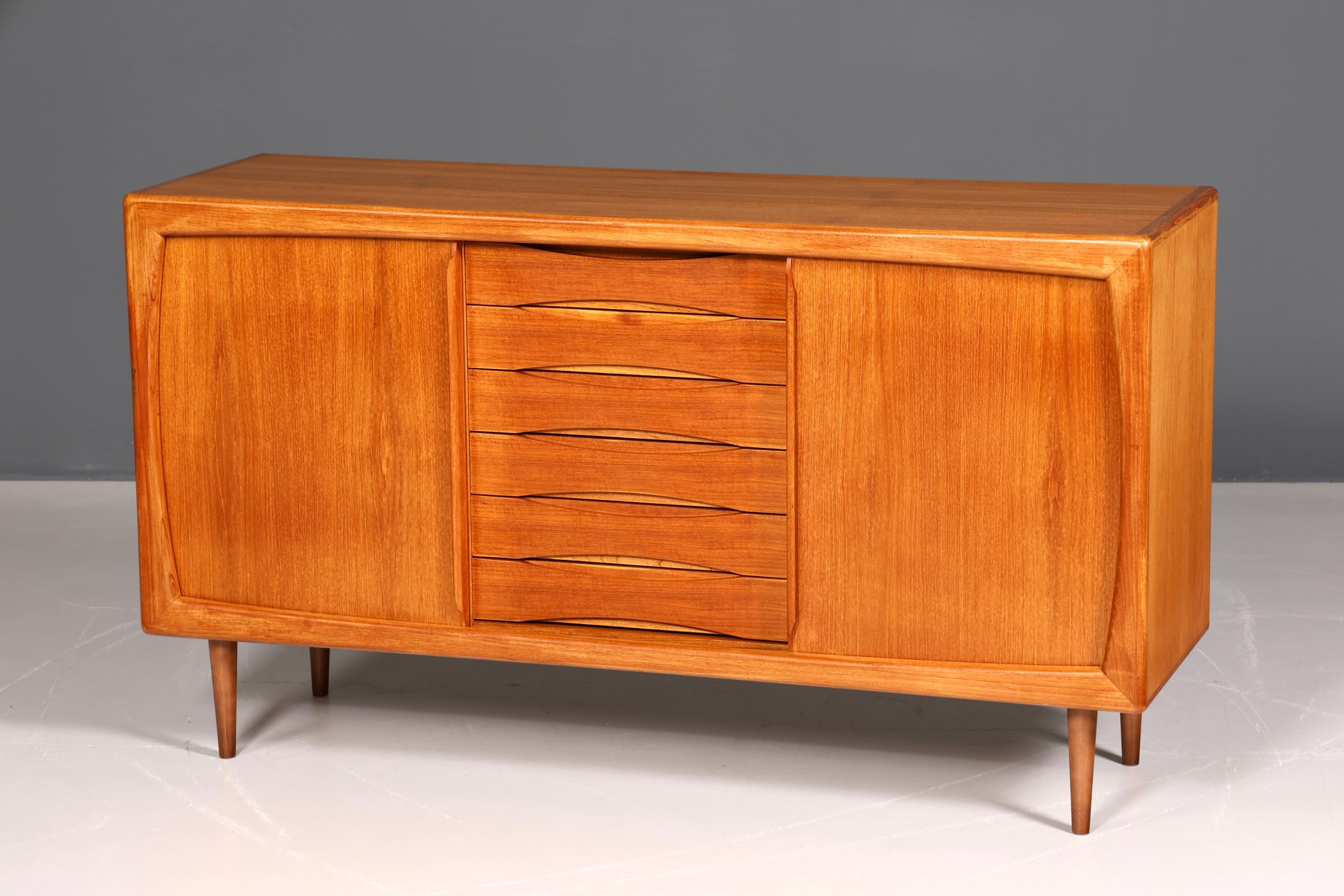 Edles Original Dyrlund Sideboard Mid Century Schrank Danish Design Teak Holz TV Schrank 60s Buffet