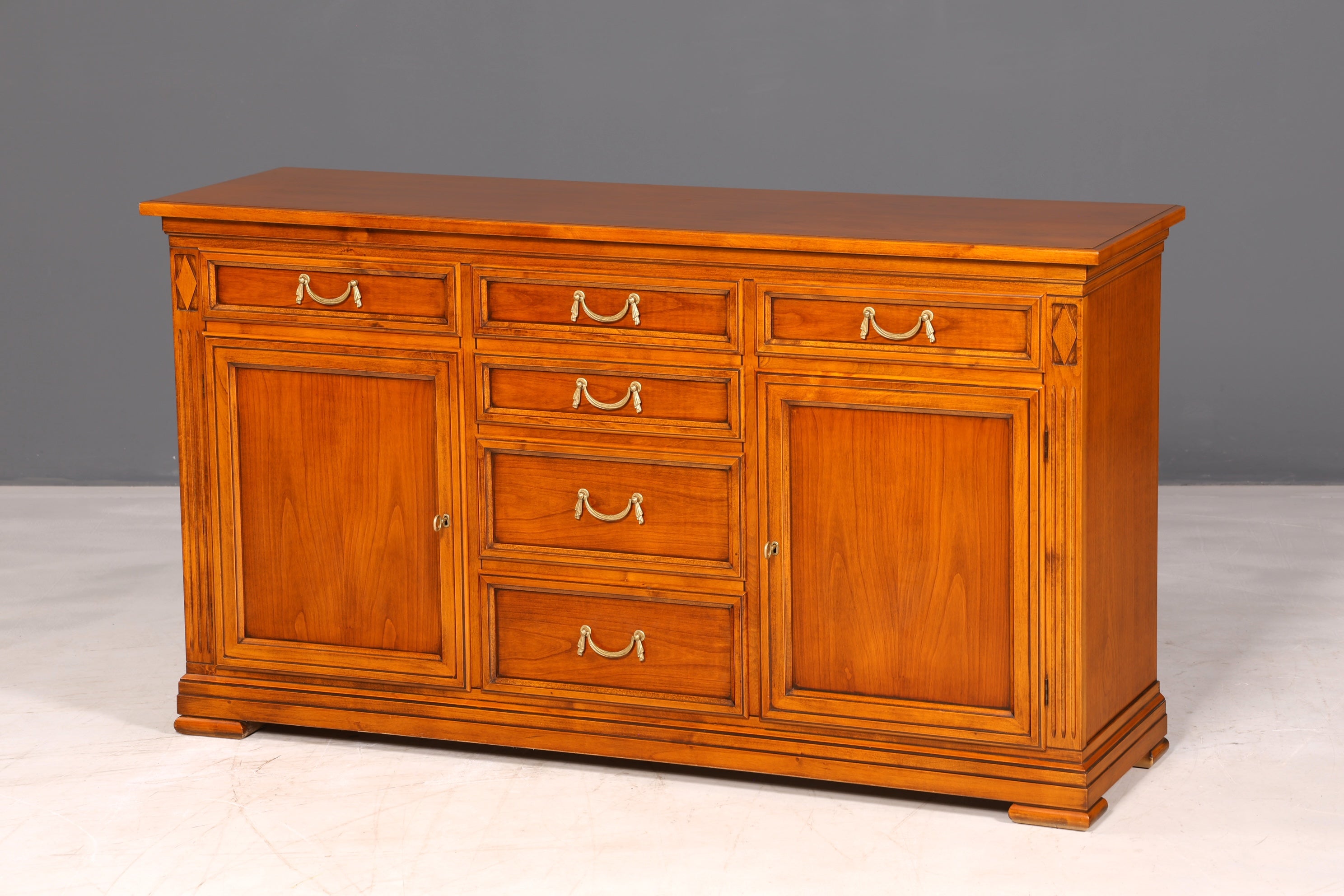 Beautiful original Selva sideboard, Villa Borghese, antique-style cabinet, chest of drawers, buffet, sideboard