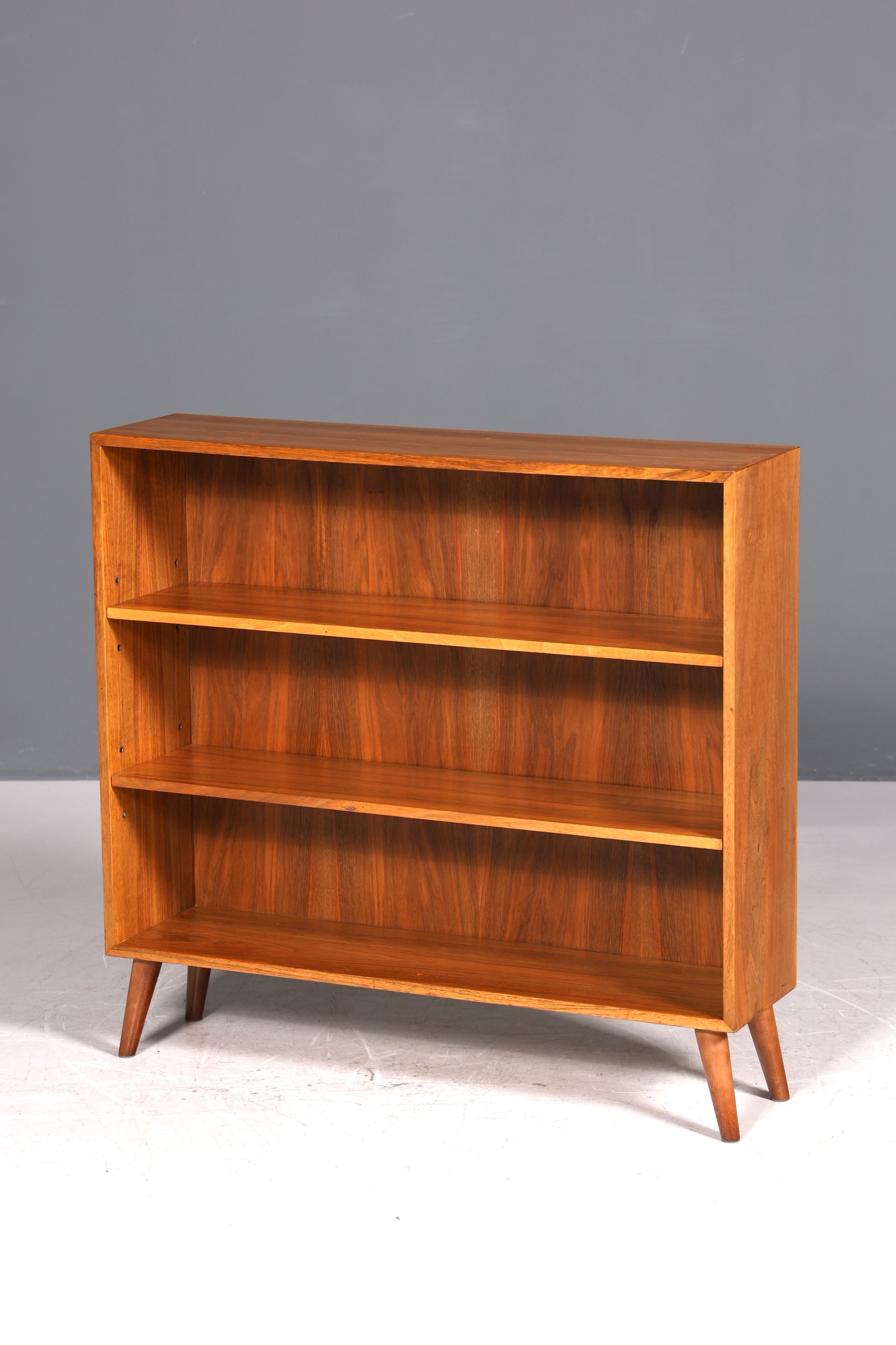 Beautiful original Musterring shelf, vintage bookcase, mid-century 1960s wooden shelf, 2 of 2