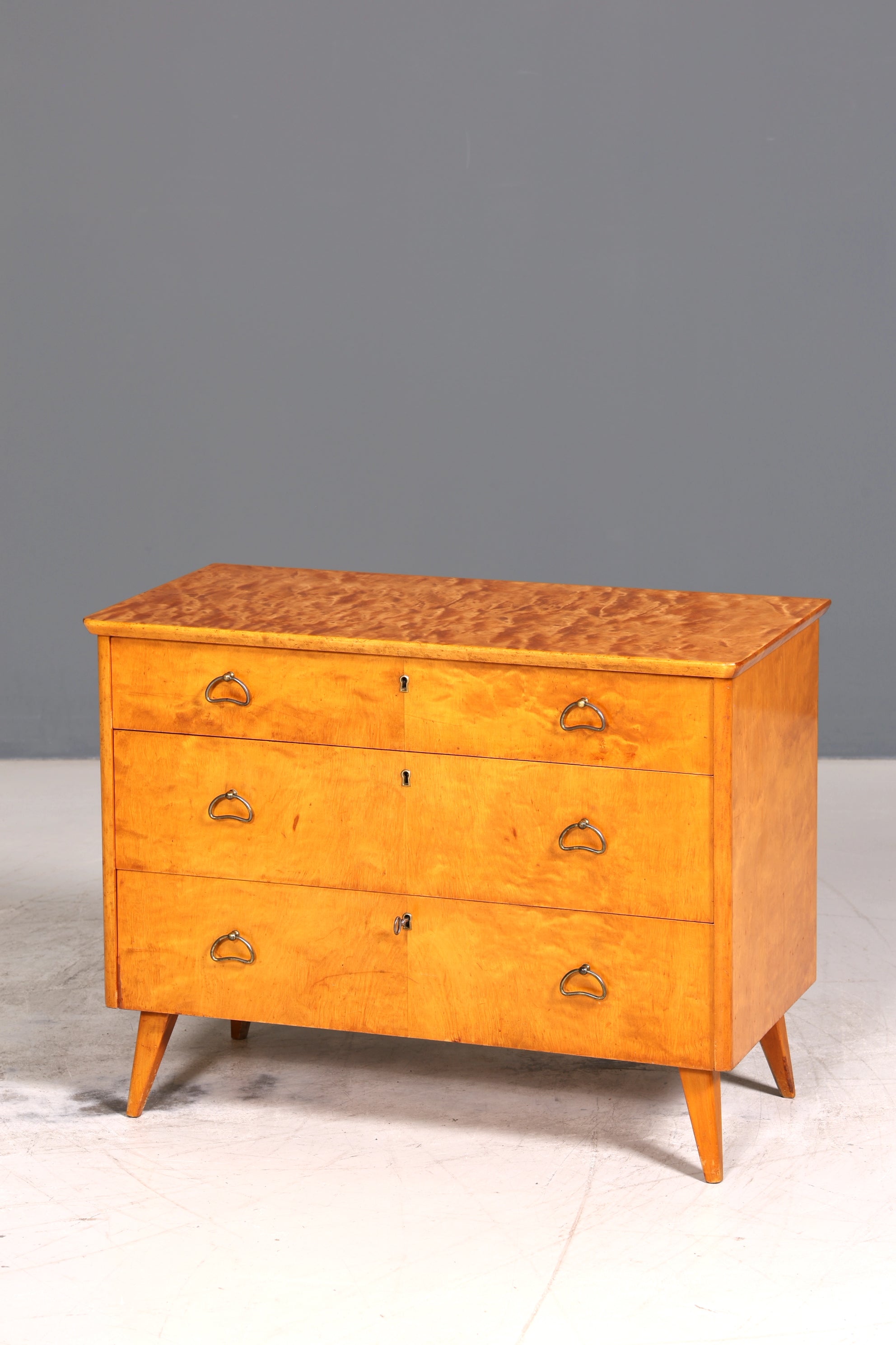 Wunderschöne Mid Century Kommode Vintage Flur Kommode 60s Retro Schubladenkommode