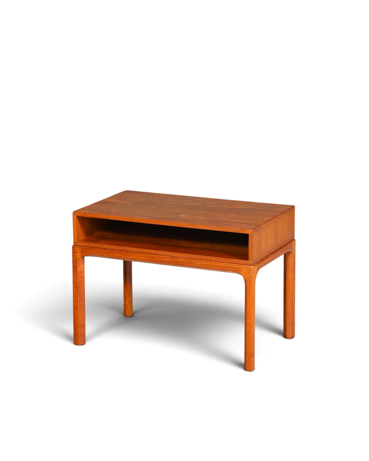 Wunderschöner Aksel Kjersgaard Beisteltlisch Mid Century Ablage Tisch Teak Holz Danish Design Nachttisch