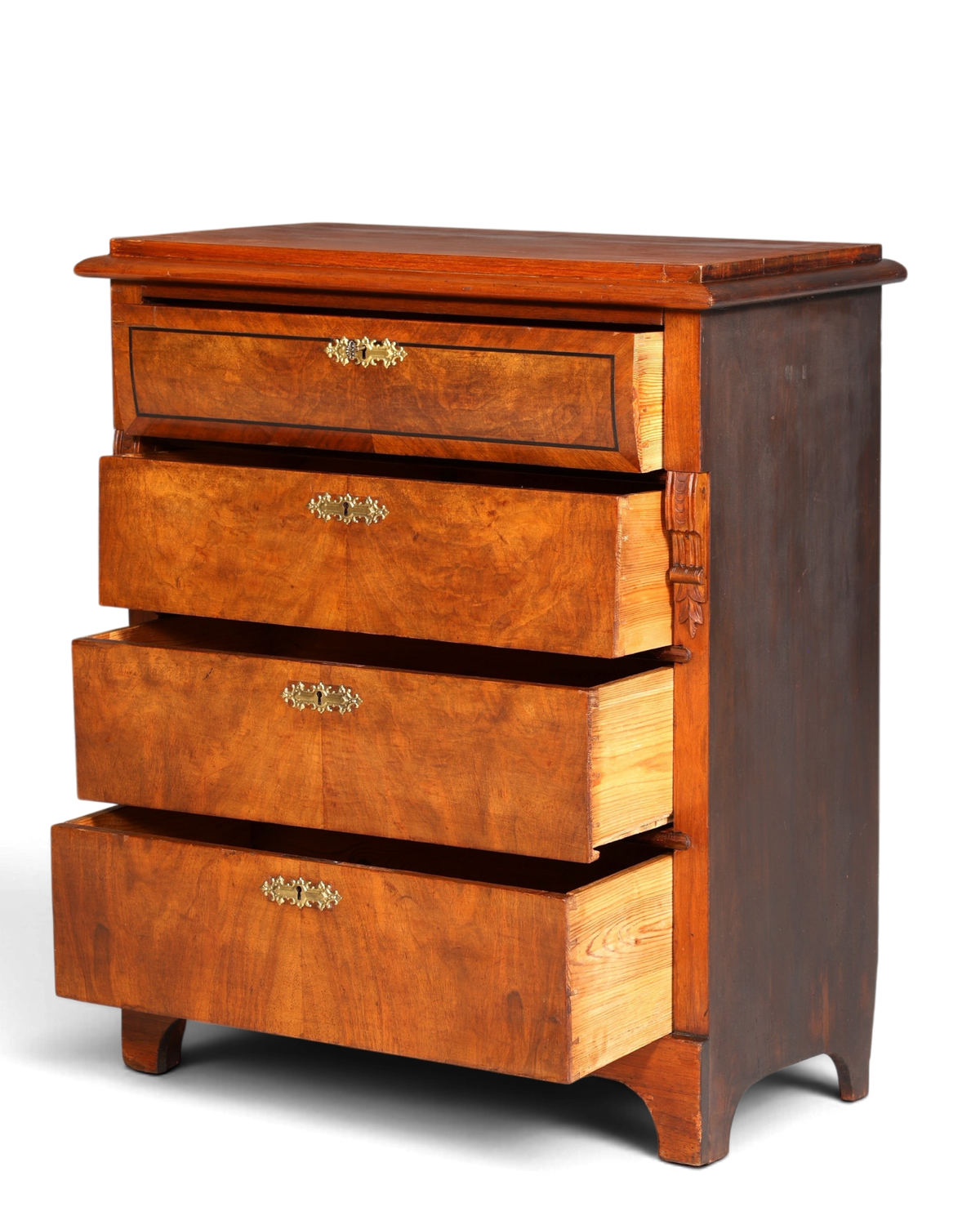 Wunderschöne Gründerzeit Kommode Jugendstil Antik Sideboard Schubladenkommode