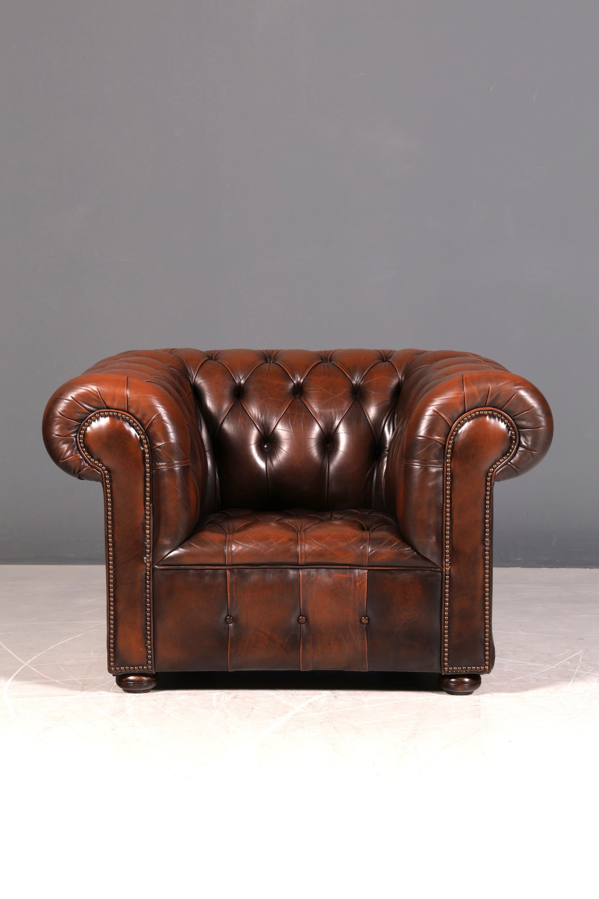 Edler Original Chesterfield Sessel Englischer Armlehnsessel Englisch Herrensessel