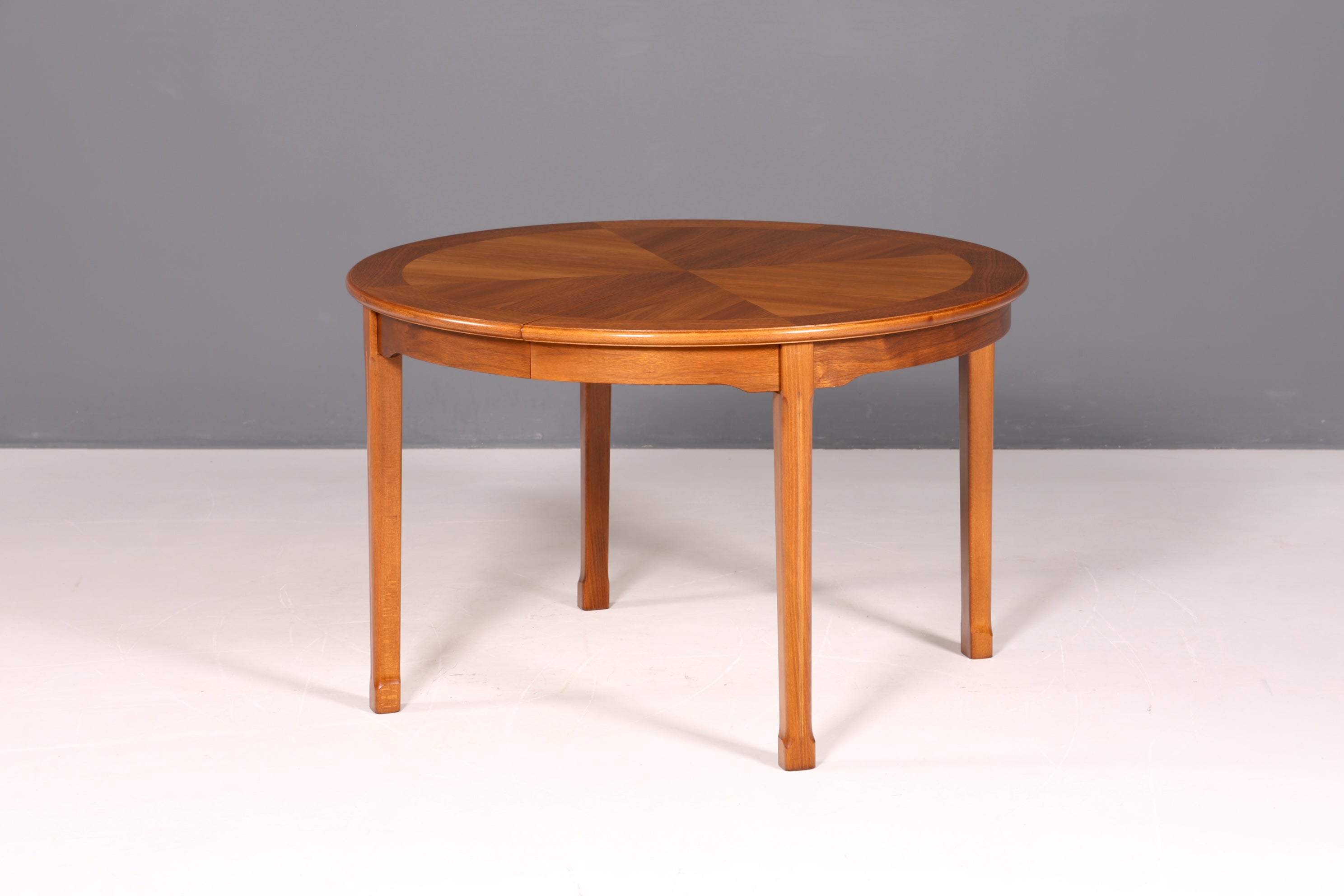 G097 Finish cm Traumhafter Mid Century Esstisch ausziehbarer Danish Design Teak Holz Küchentisch Esszimmer Tisch