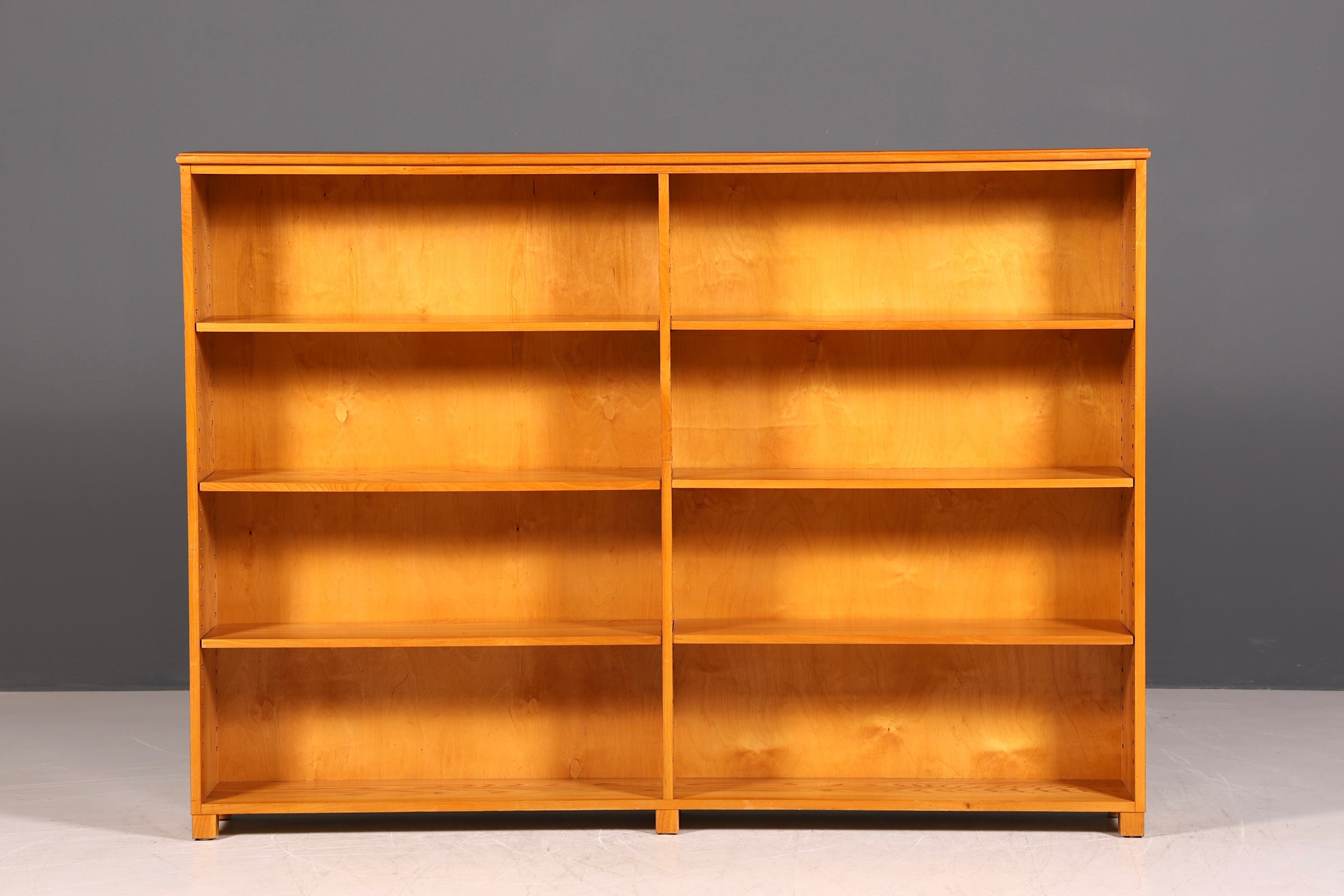 Wunderschönes XXL Mid Century Regal Vintage Bücherregal Schrank Buchablage 60s Bookshelf
