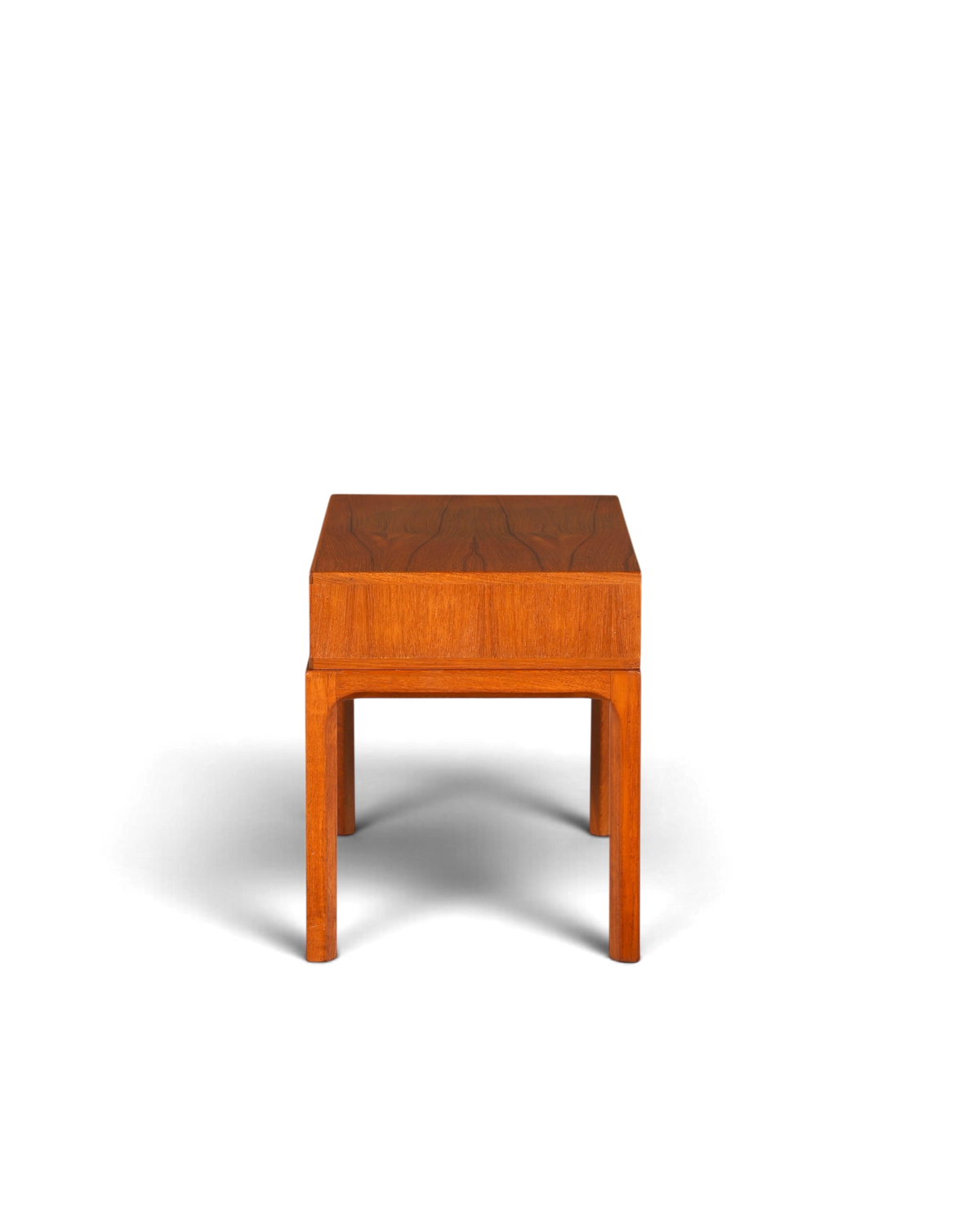 Wunderschöner Aksel Kjersgaard Beisteltlisch Mid Century Ablage Tisch Teak Holz Danish Design Nachttisch