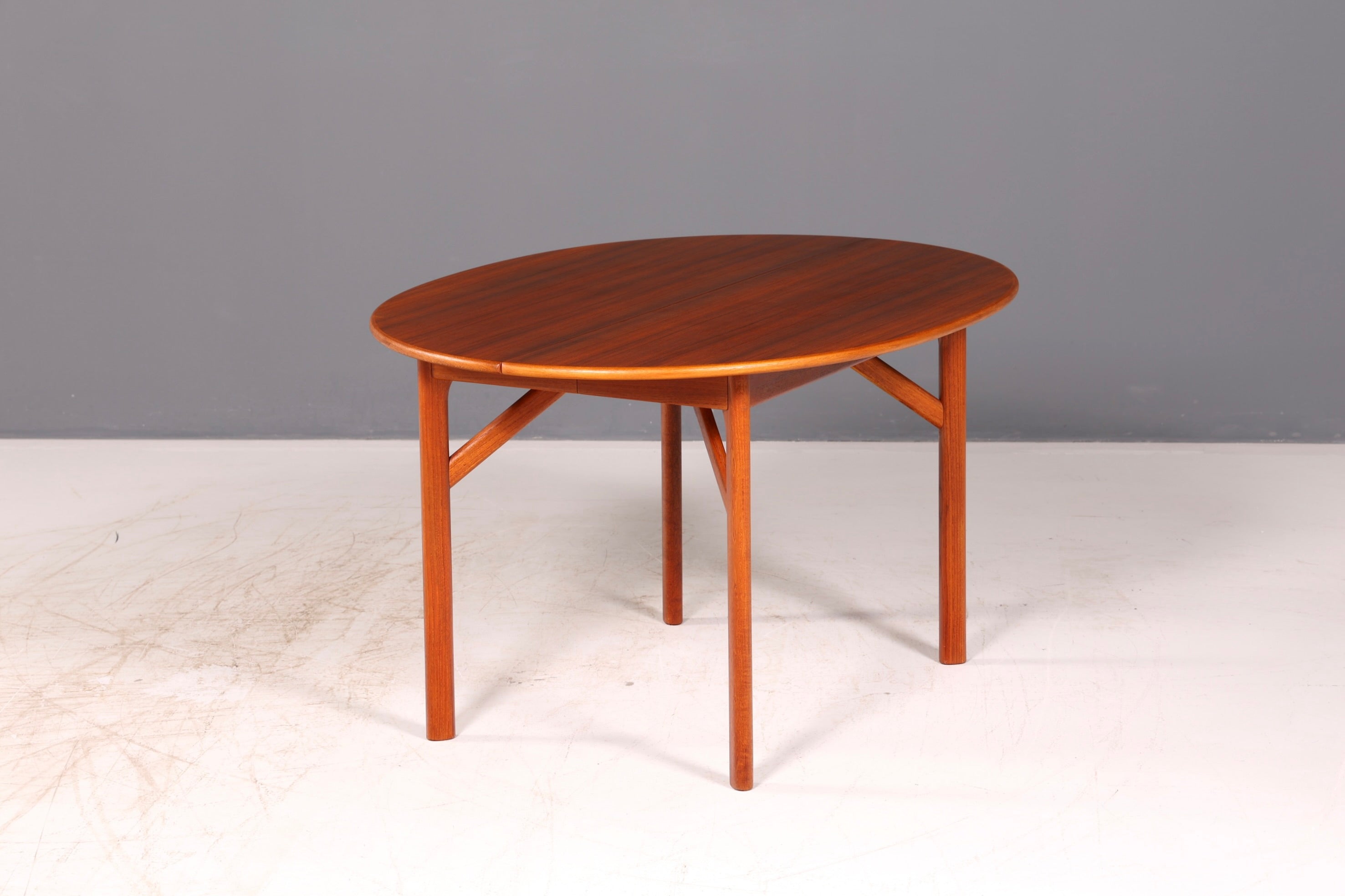 Traumhafter Mid Century Esstisch ausziehbar Danish Design Teak Holz Küchentisch Esszimmer Tisch