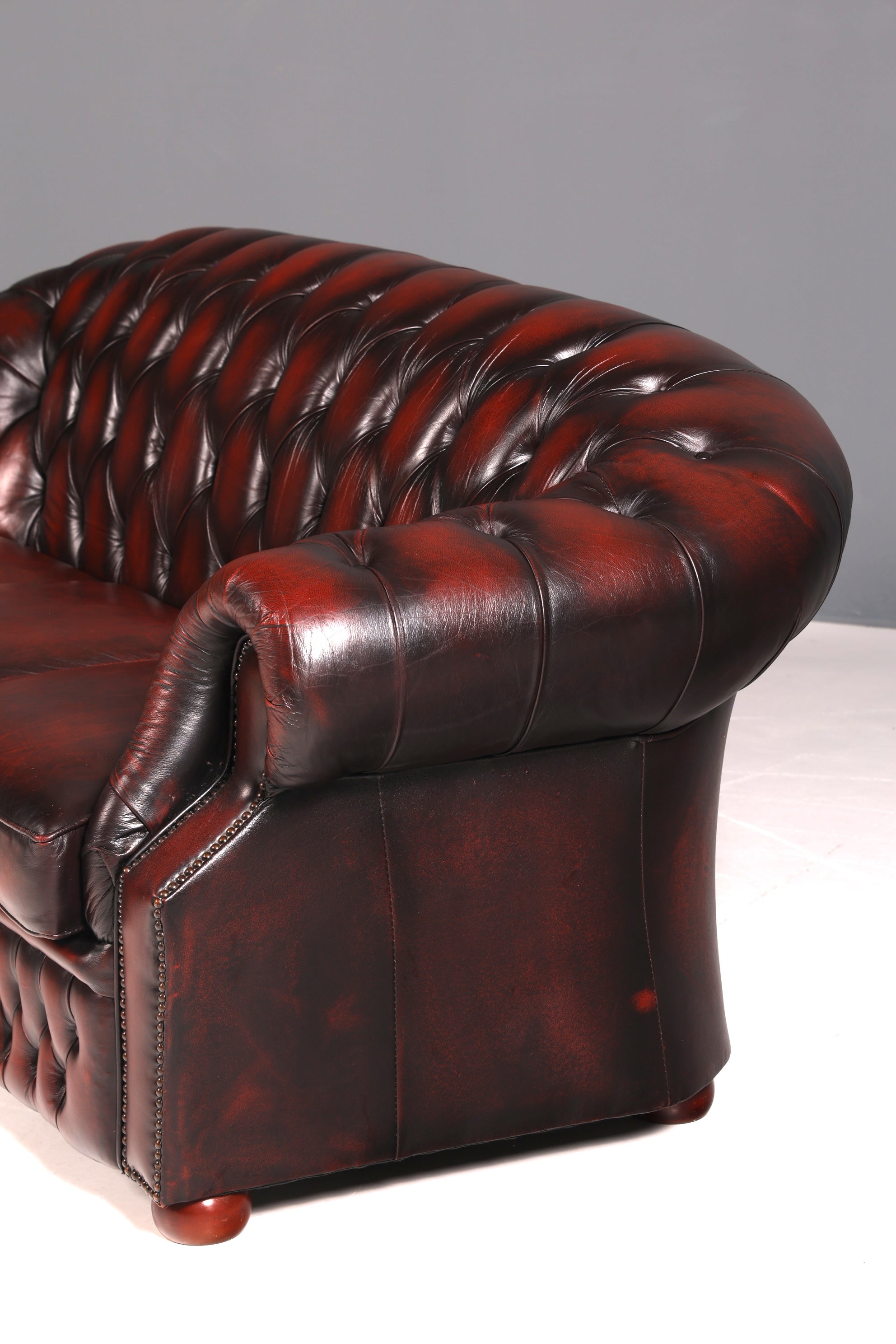 Wunderschönes Original Chesterfield Centurion Sofa 3- Sitzer echt Leder Couch Ledersofa