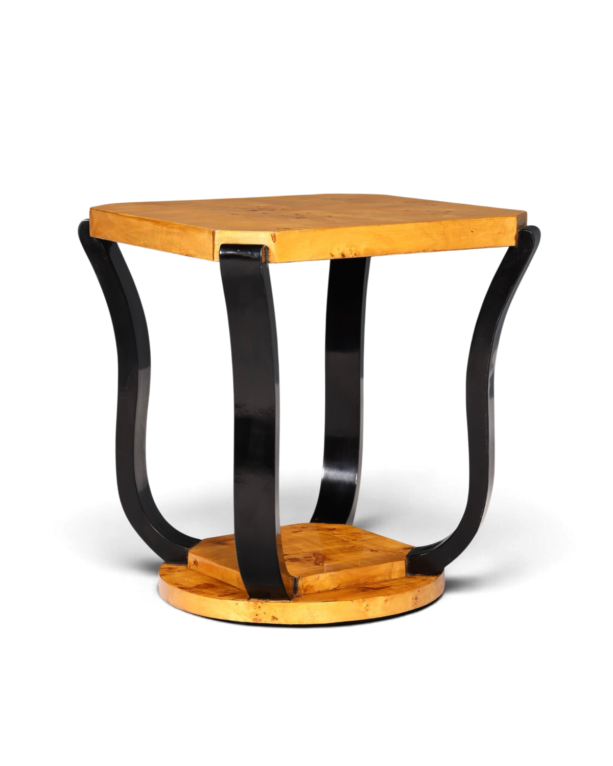 Wunderschöner Art Deco Design Beistelltisch Antik Stil Couchtisch Ablagetisch