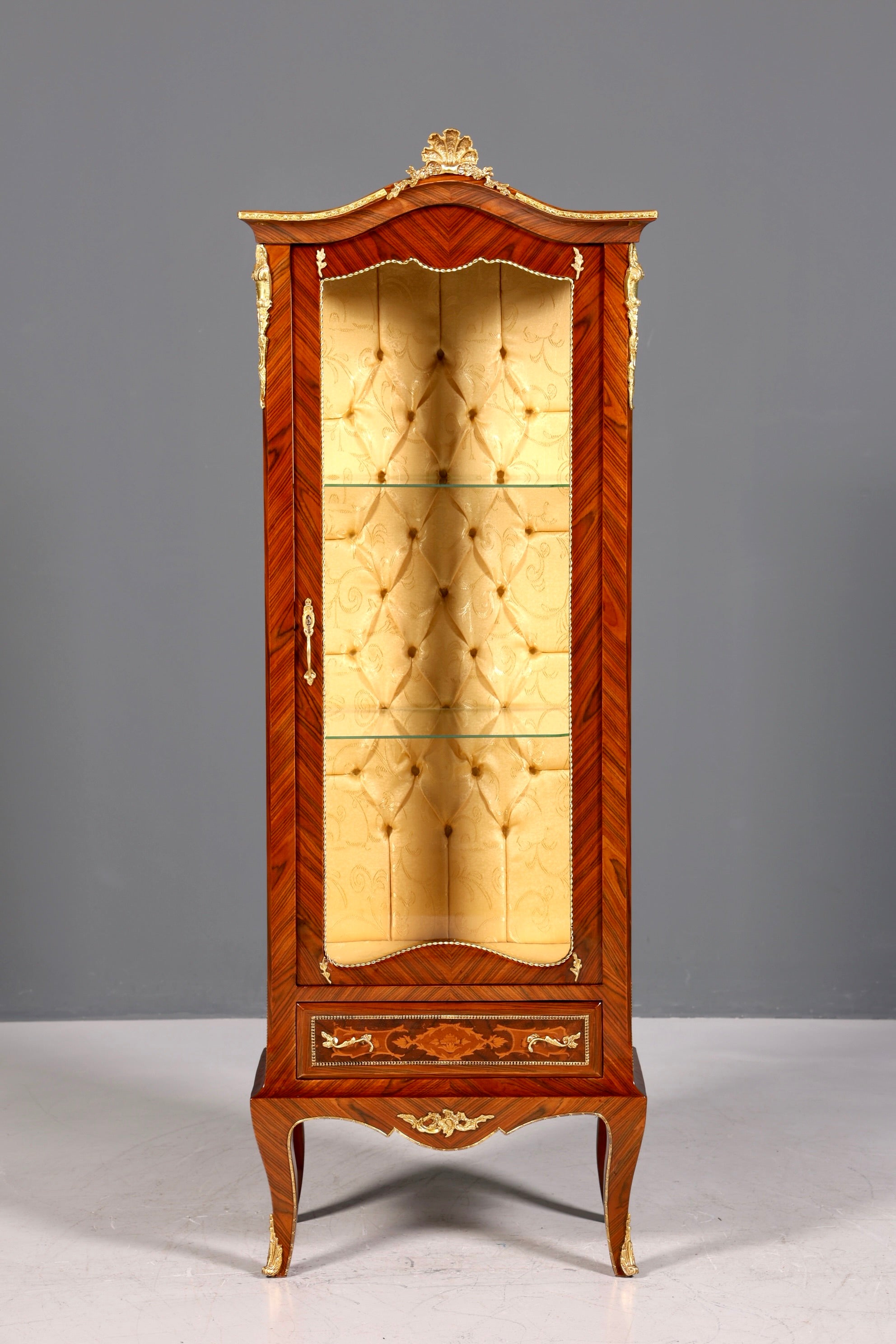 Fantastic baroque style display cabinet, antique style collector&