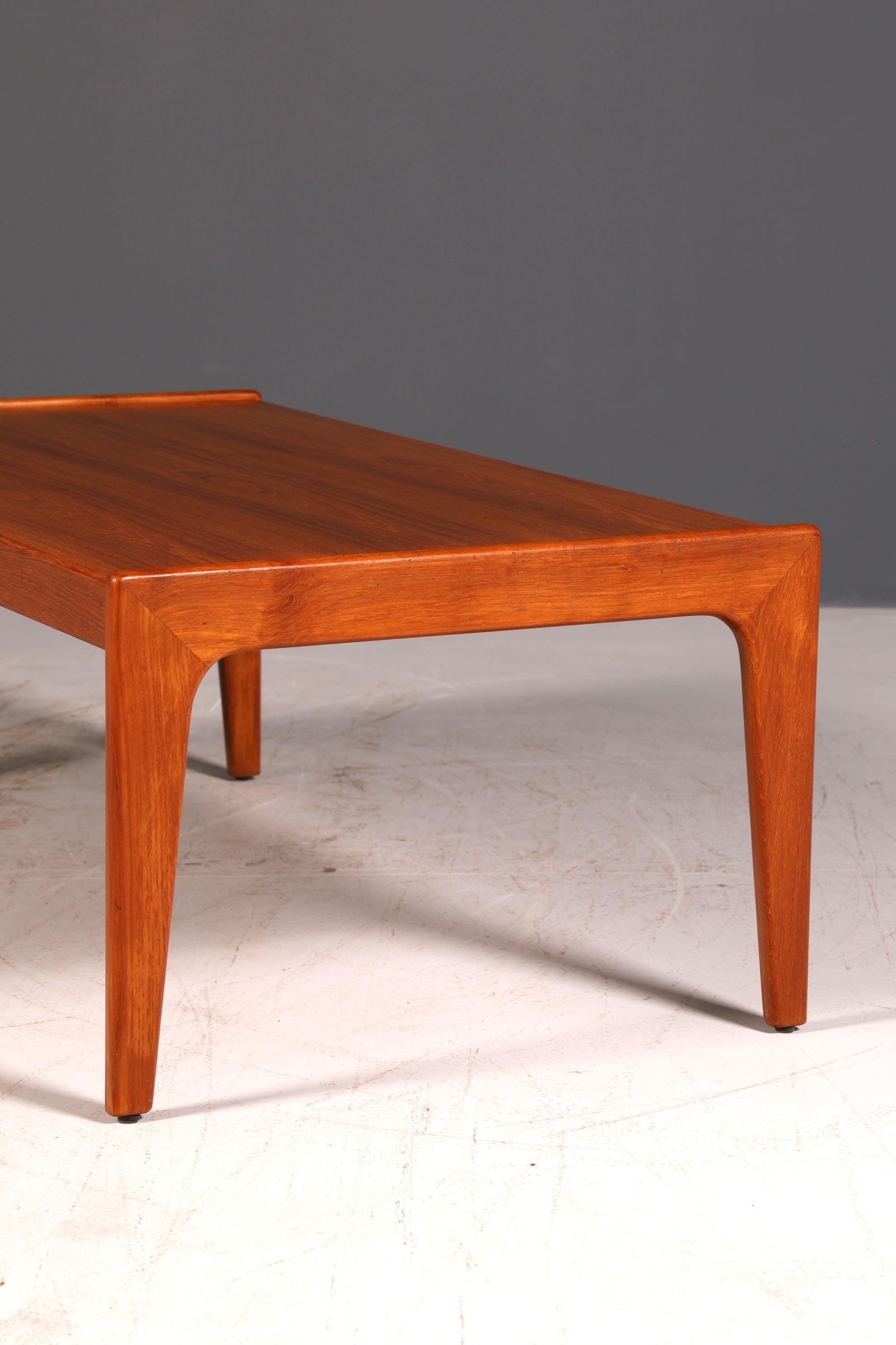Wunderschöner Mid Century Couchtisch Teak Retro Ablagetisch Vintage Coffee Table 70er Jahre Wohnzimmertisch