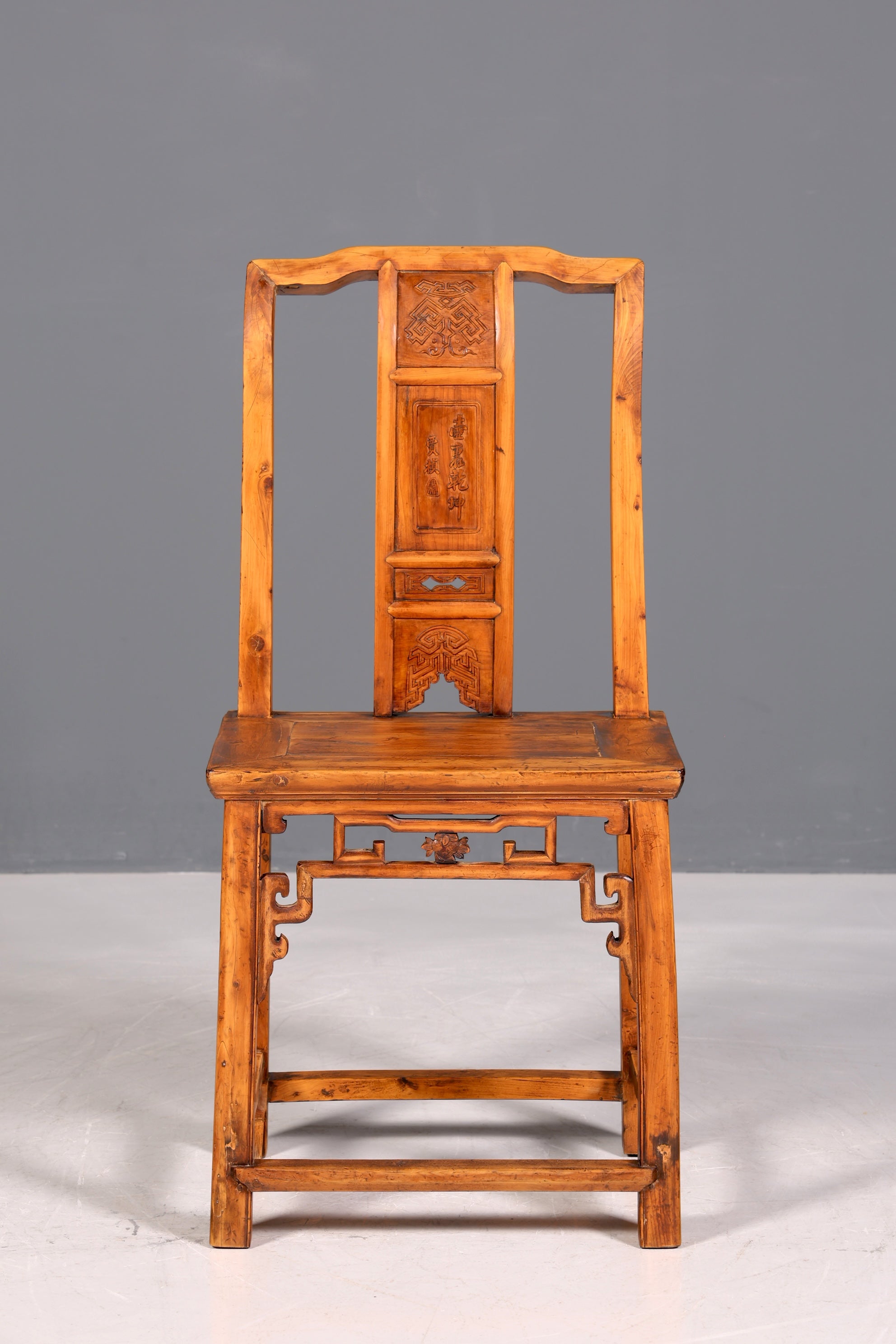 Beautiful Chinese chair, Ming style, Qing Dynasty wooden chair, Asian antique secretary chair