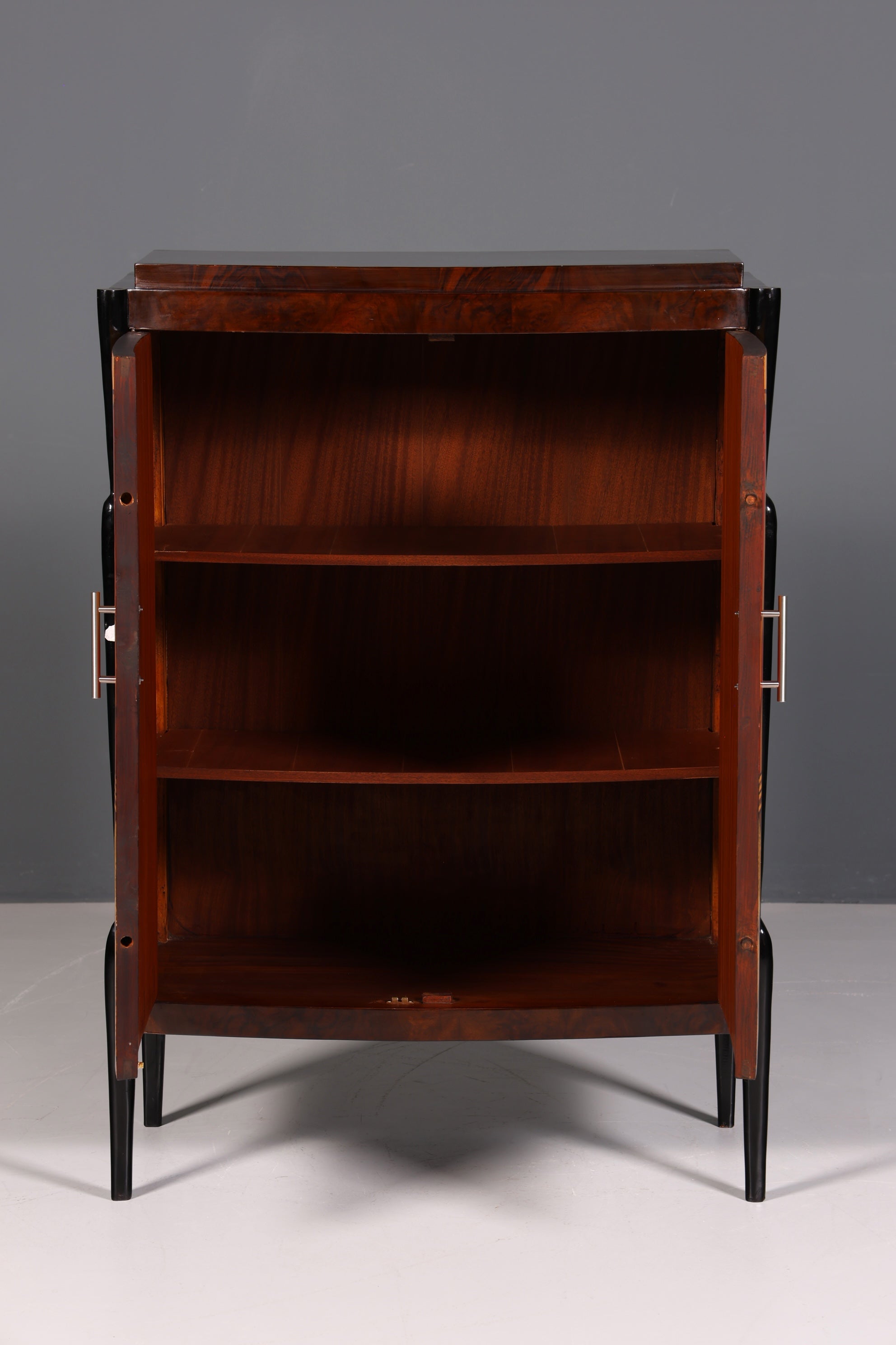 Traumhaftes Art Deco Stil Highboard Schrank Kommode Vertiko Sun Cabinet