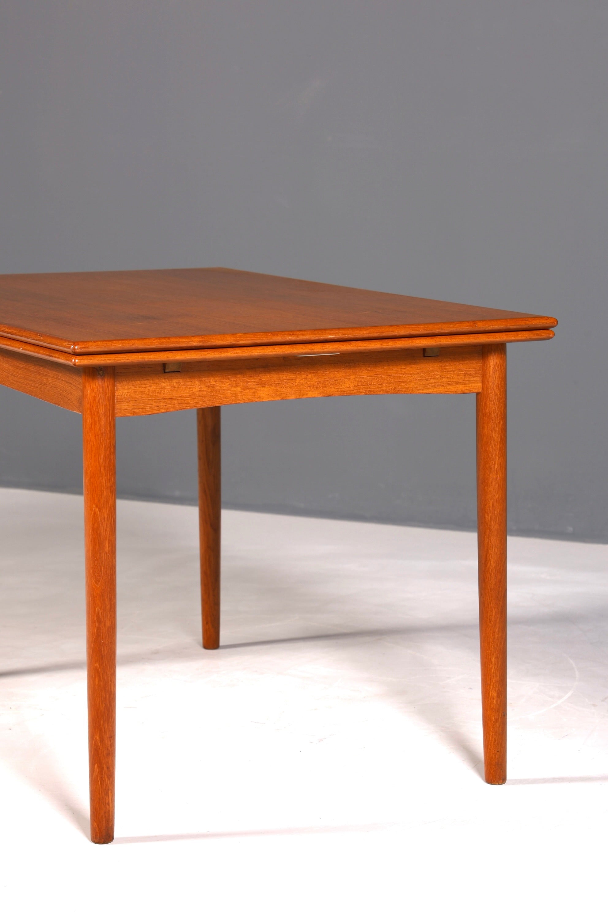 F903 Finish cm Traumhafter Mid Century Esstisch ausziehbarer Danish Design Teak Holz Küchentisch Esszimmer Tisch