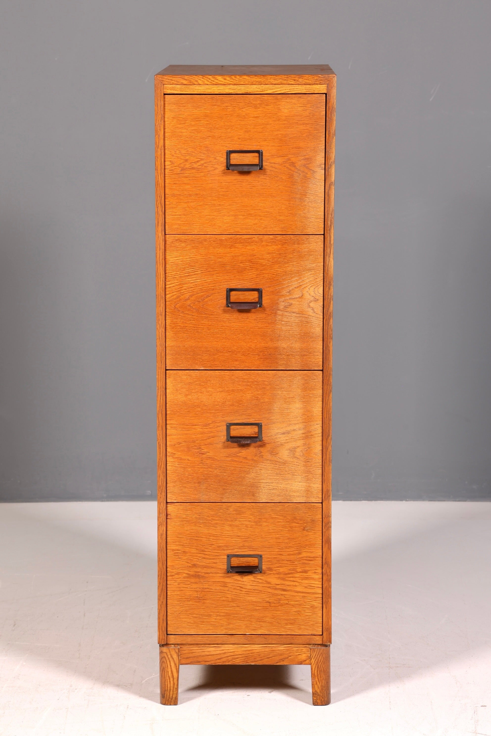 Mid Century Aktenschrank Bauhaus Vintage Apothekerschrank Schubladenkommode Vertiko Retro