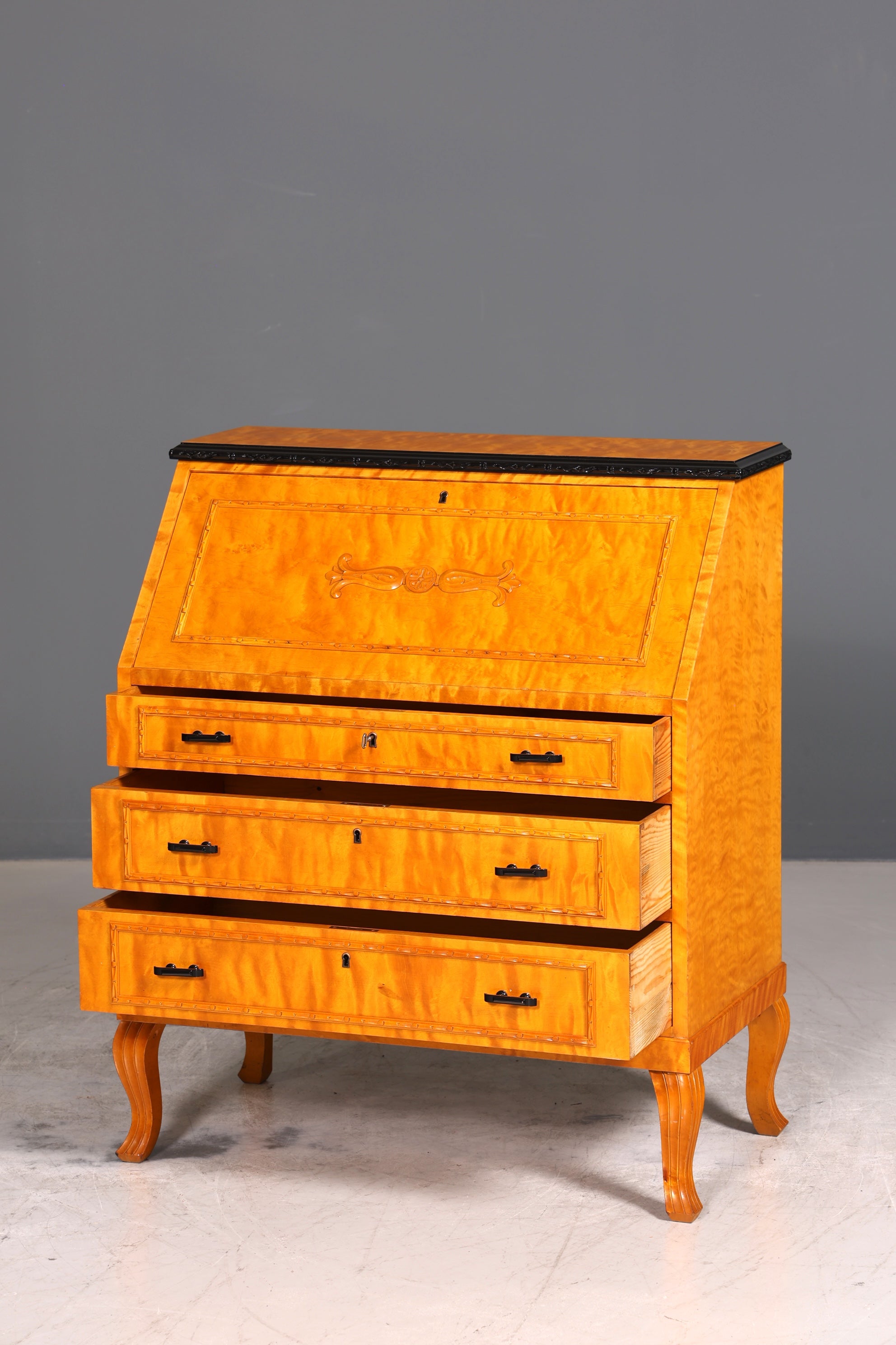 Wunderschöner Sekretär im Art Deco Stil Antik um 1930 Büro Kommode Schreibkommode