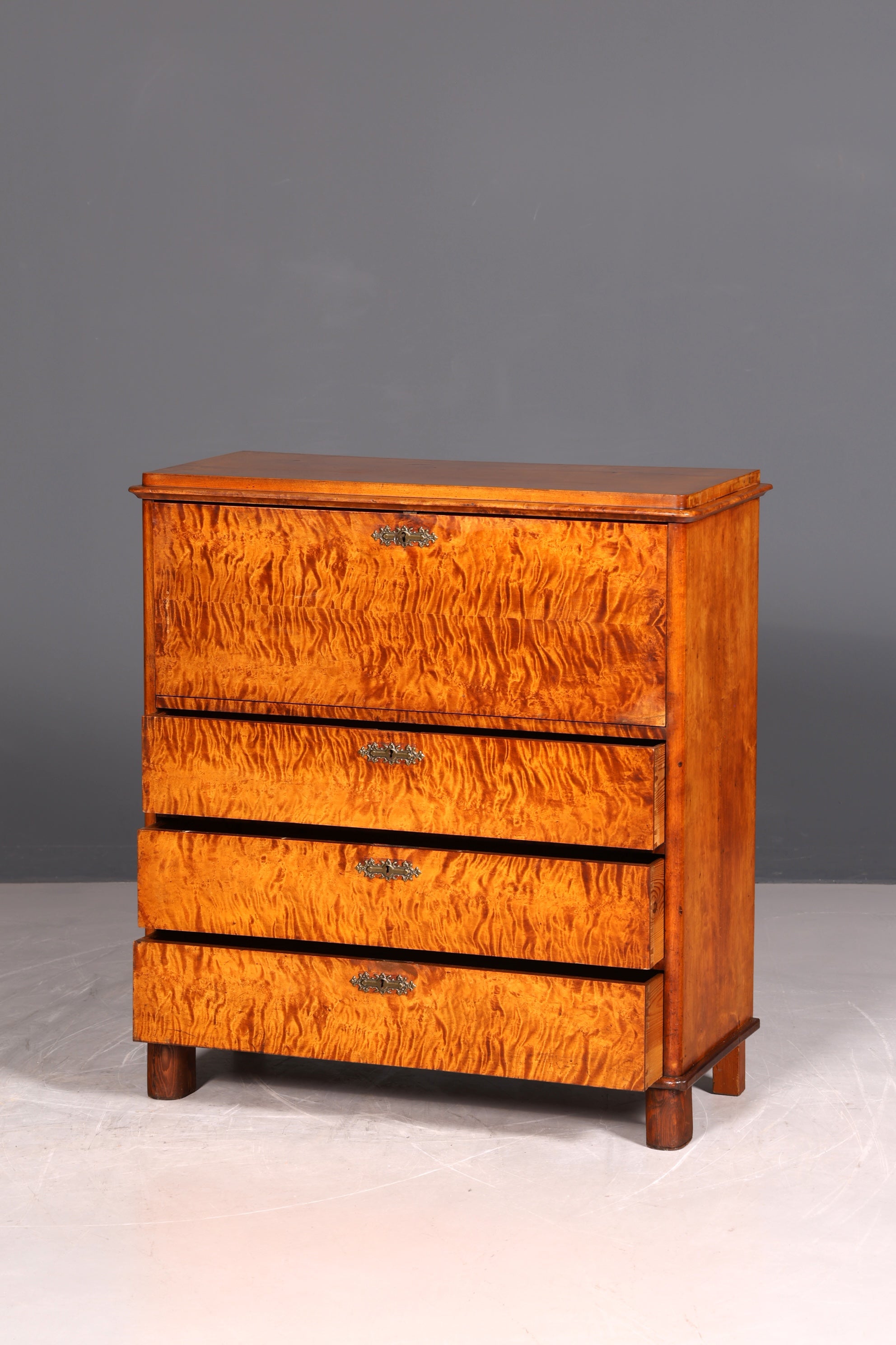 Wunderschöner Biedermeier Sekretär Gründerzeit Vertiko Antik Kommode Schreibkommode