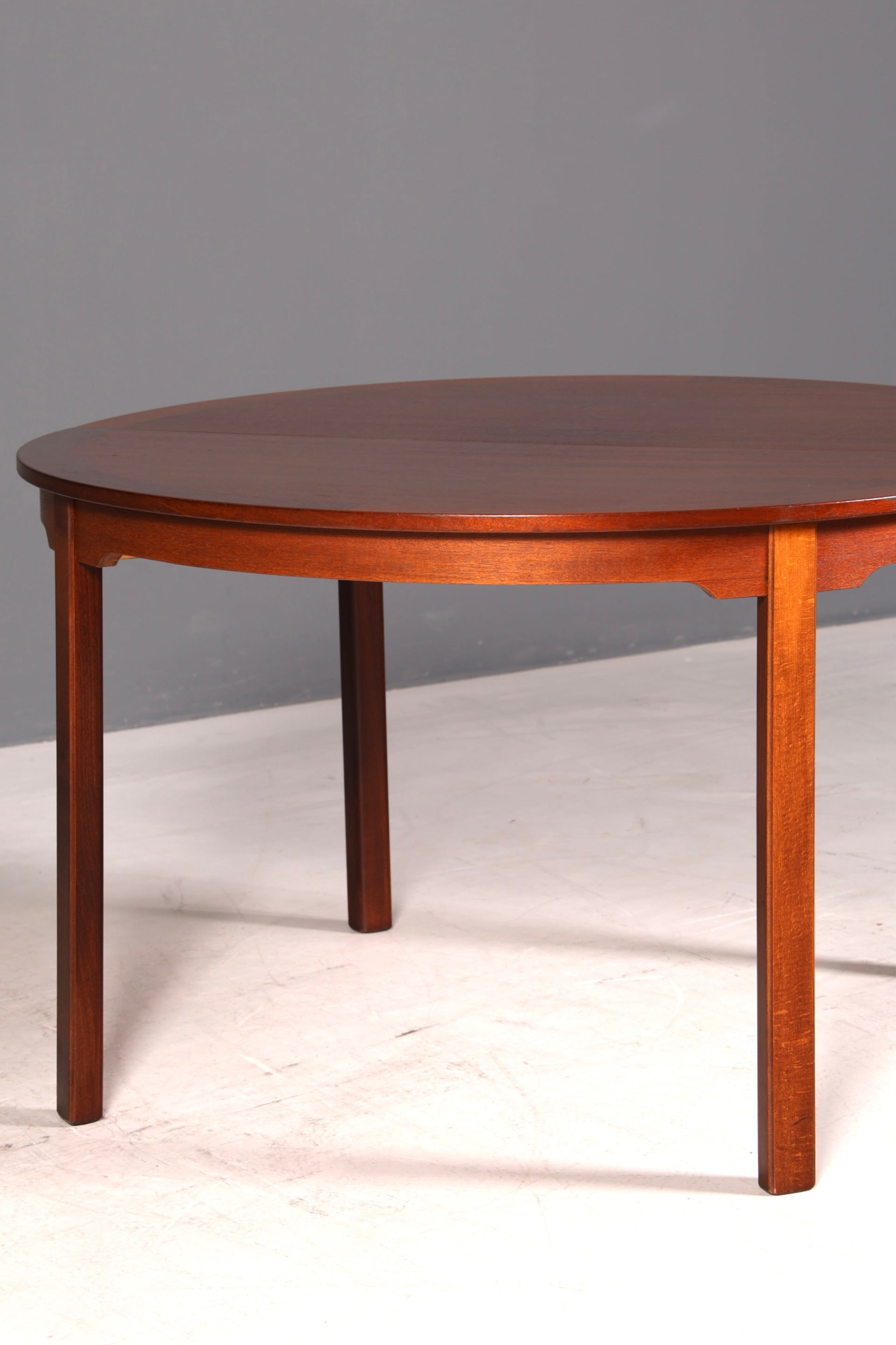 G133 Finish cm Schlichter Mid Century Esstisch ausziehbarer Vintage Tisch Retro Küchentisch