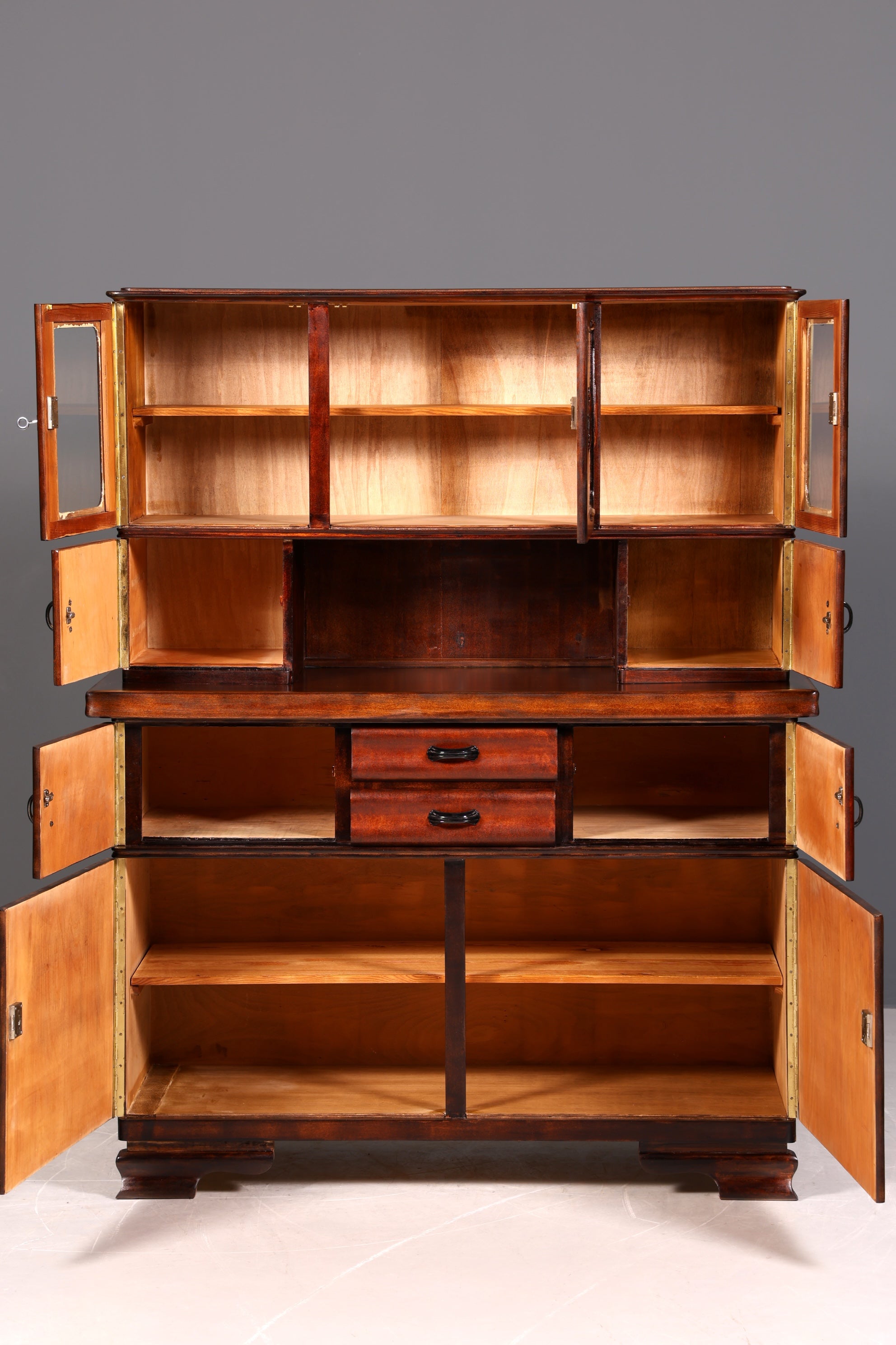 Wunderschöner Mid Century Küchenschrank Vintage Buffet Retro Anrichte 60er Jahre Schrank