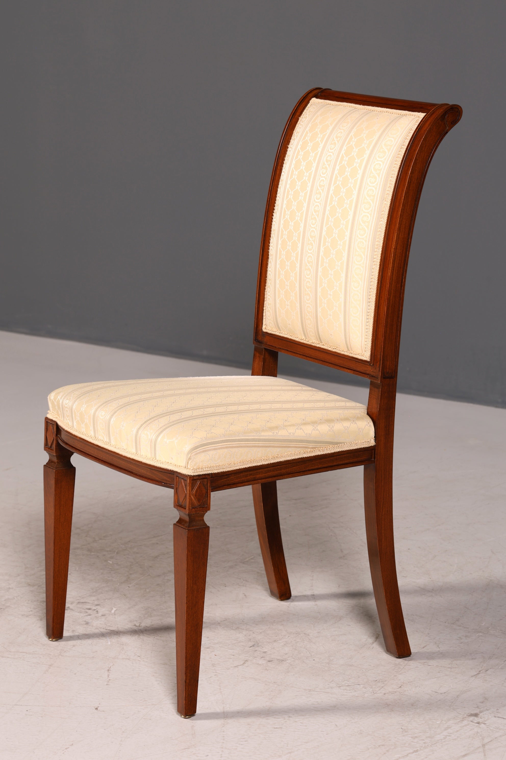 Traumhafter Selva Stuhl Sekretär Stuhl Villa Borghese Antik Stil Esszimmer Stuhl Küchenstuhl