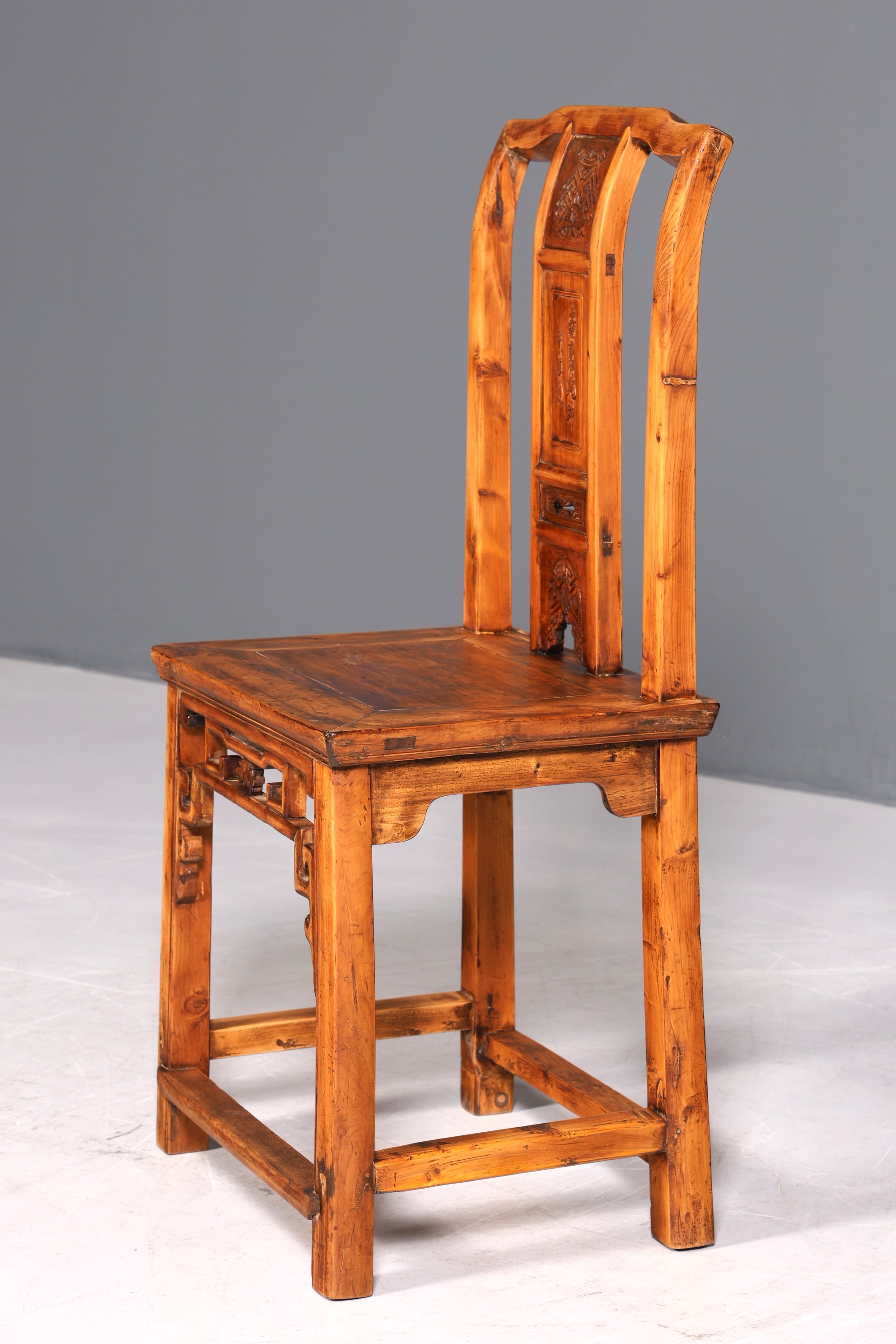 Beautiful Chinese chair, Ming style, Qing Dynasty wooden chair, Asian antique secretary chair