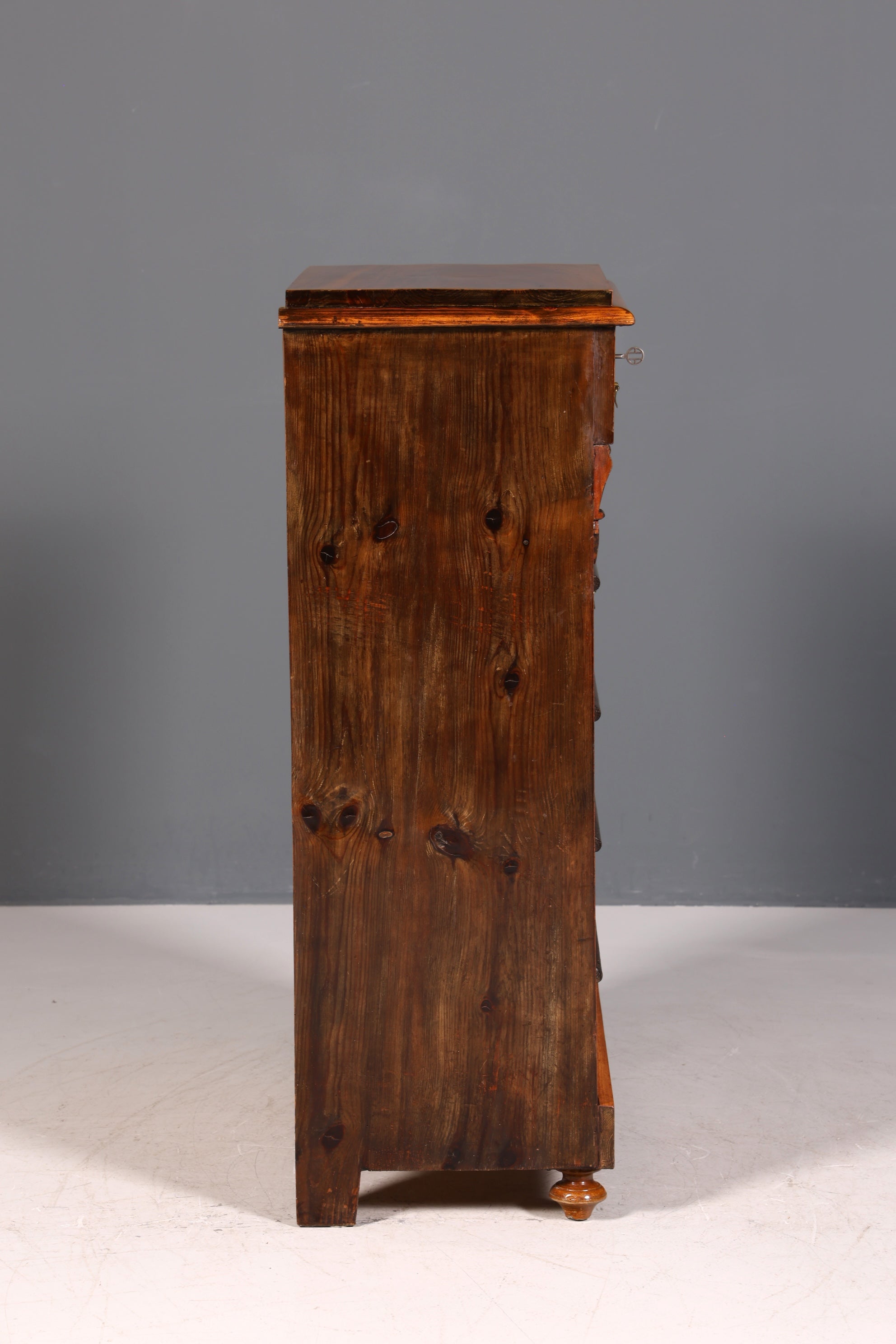 Beautiful Gründerzeit chest of drawers, Art Nouveau vertiko, antique chest of drawers, linen chest