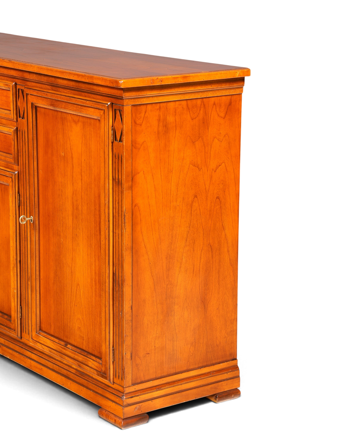 Hauptstadt Möblerei Selva Villa Borghese XXL Sideboard aus massivem Holz im antiken italienischen Stil