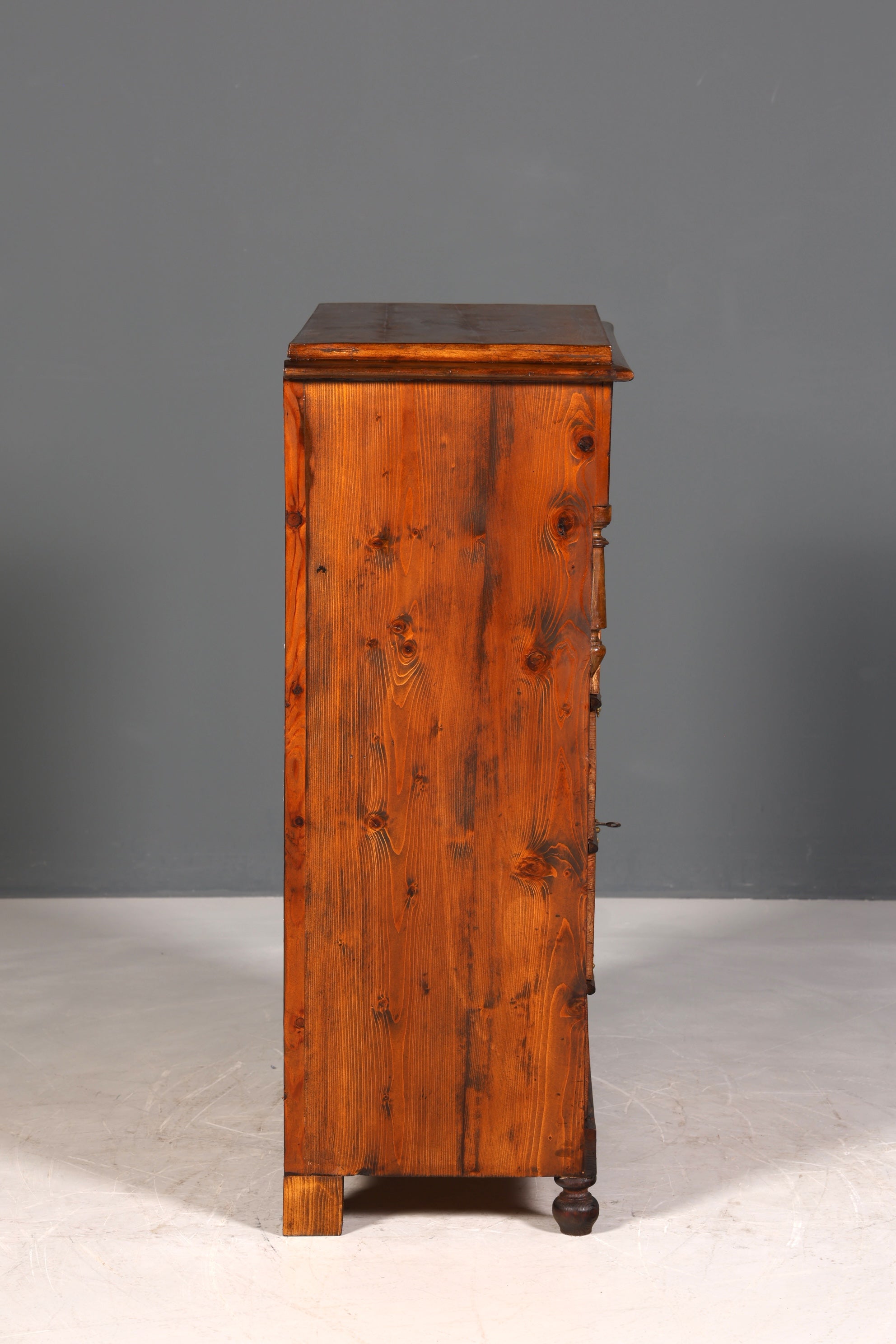 F952 Finish cm Wunderschöne Gründerzeit Kommode Jugendstil Vertiko Schubladenkommode Antik Wäschekommode