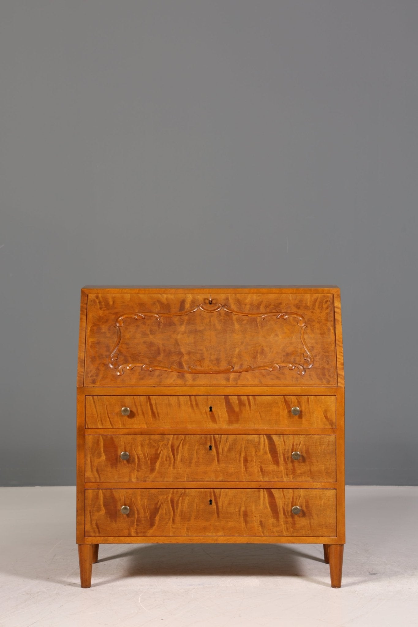 Wunderschöner Sekretär im Art Deco Stil Antik um 1930 Büro Kommode Schreibkommode