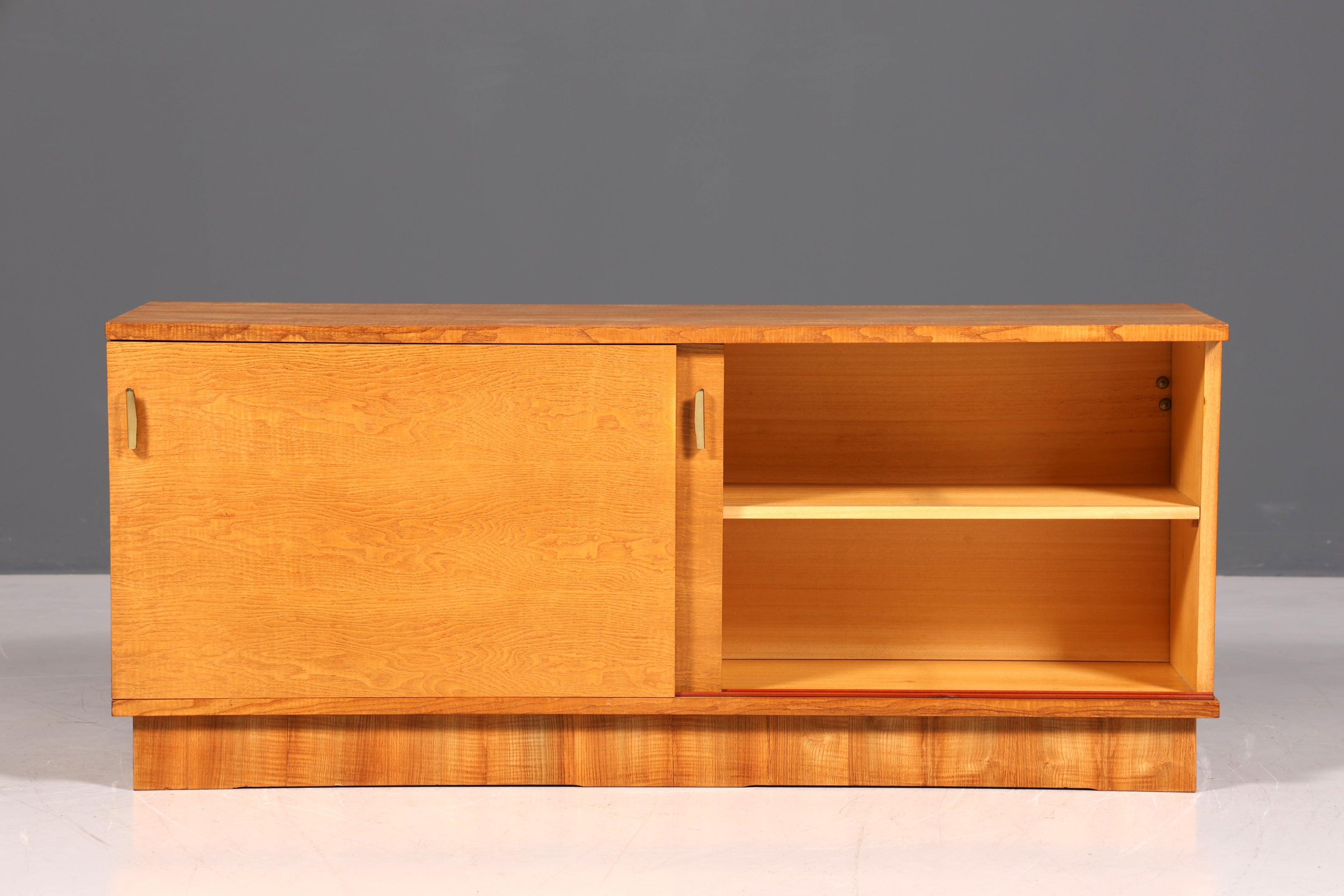 Traumhaftes Mid Century Sideboard Vintage Schrank Schiebetür Kommode TV Schrank 60s