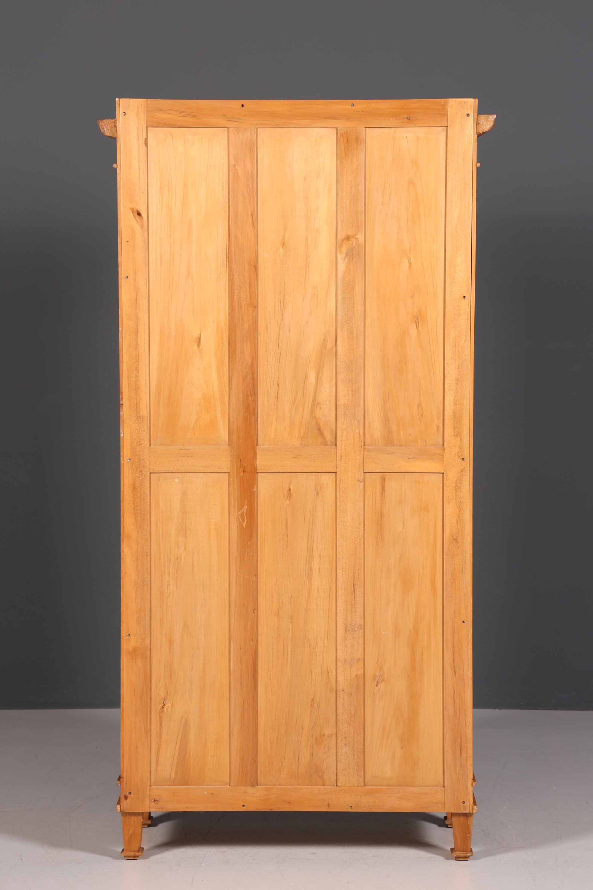 Traumhaftes Regal im Biedermeier Stil Antik Bücherregal Weichholz Buchablage