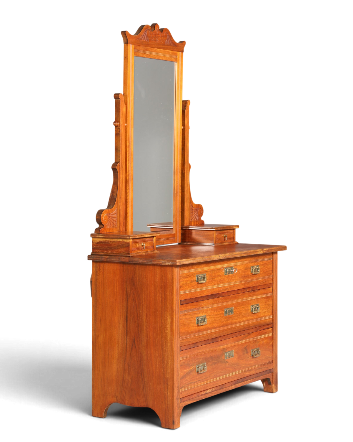 Wunderschöne Jugendstil Kommode Antik Sideboard mit Spiegel Flurkommode Frisierkommode
