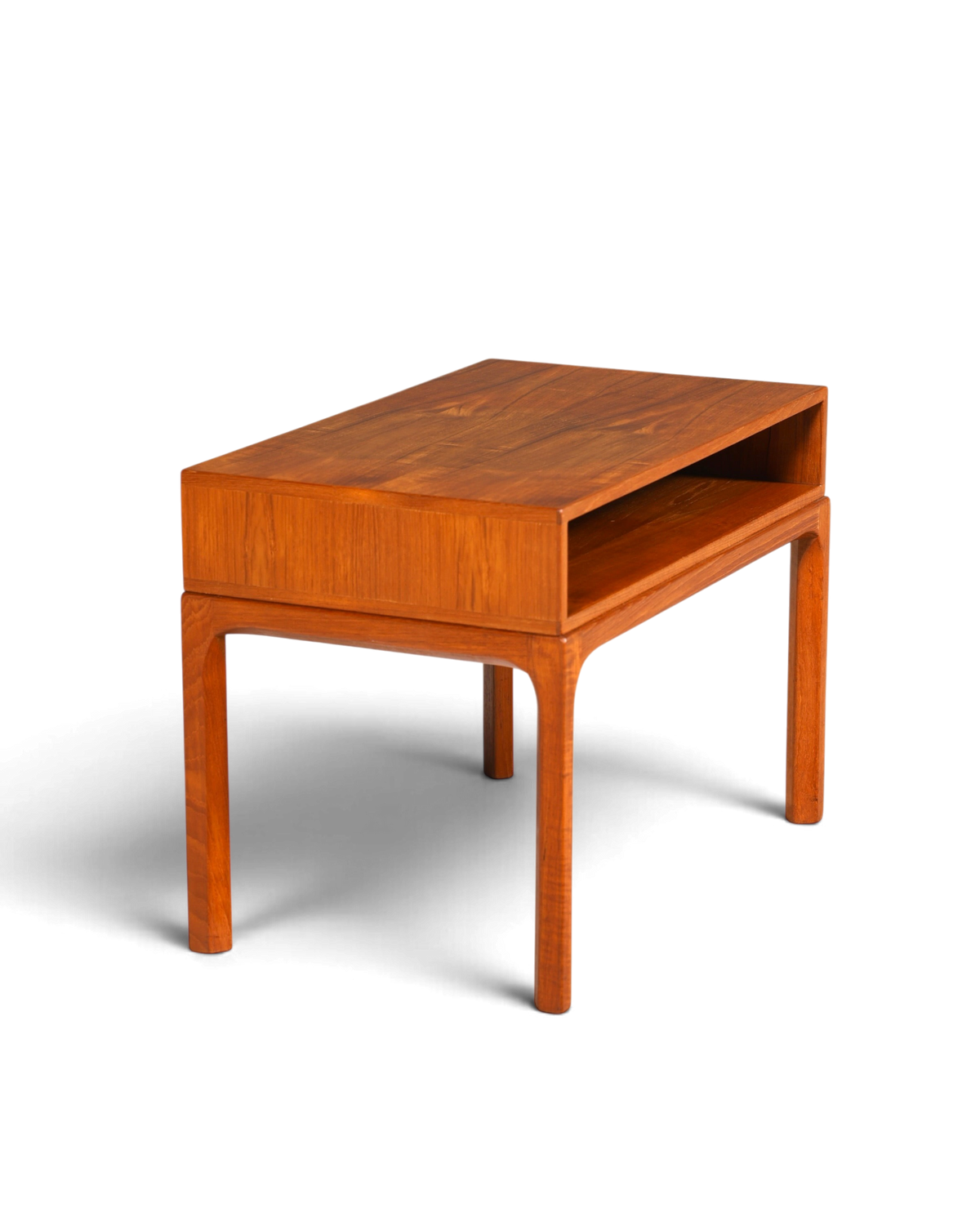 Wunderschöner Aksel Kjersgaard Beisteltlisch Mid Century Ablage Tisch Teak Holz Danish Design Nachttisch