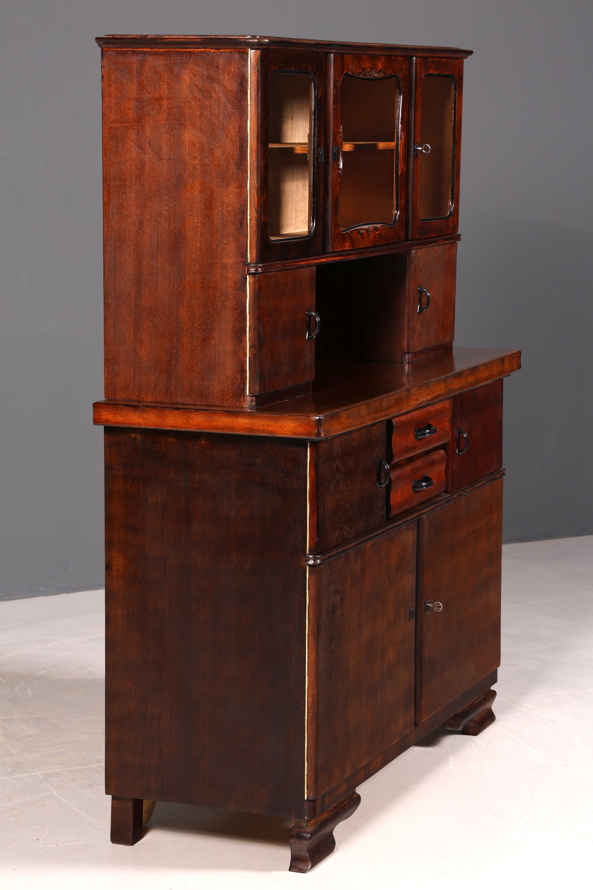 Wunderschöner Mid Century Küchenschrank Vintage Buffet Retro Anrichte 60er Jahre Schrank