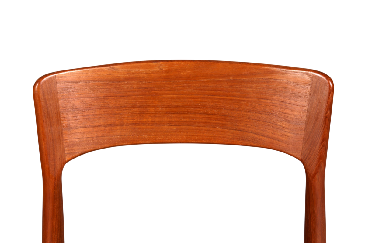 Dänischer Mid Century Esszimmerstuhl Teakholz Henning Kjærnulf Korup Stolefabrik 60er