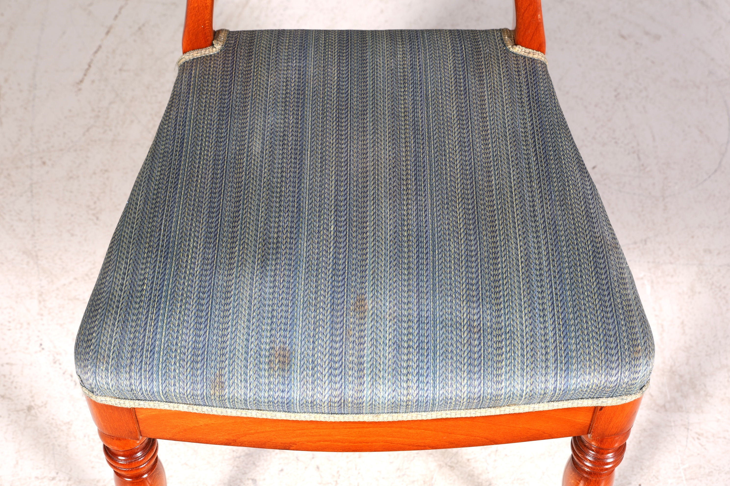 Dreamy Biedermeier-style chair, real wood secretary chair, antique style dining room chair, 2 of 2