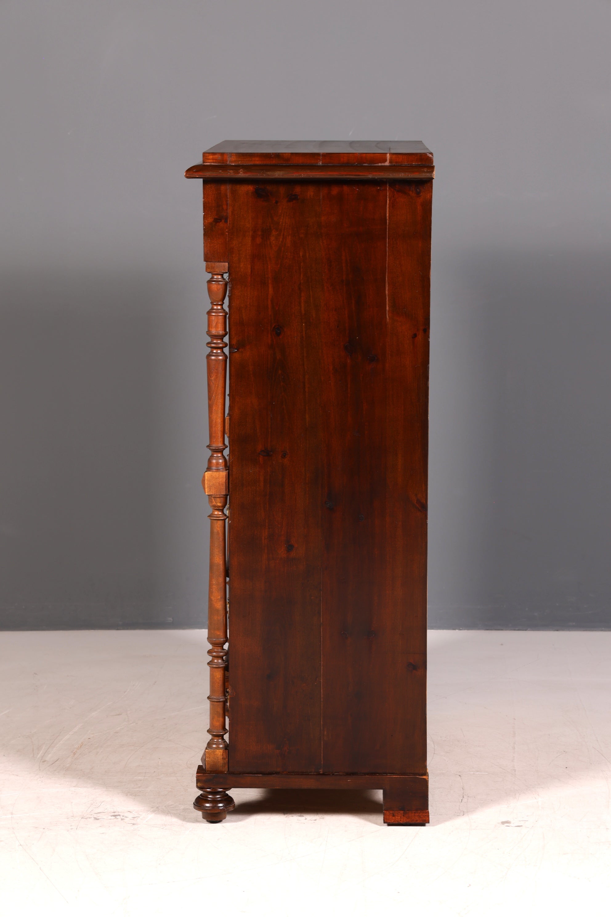 G782 Finish Wunderschöner Gründerzeit Sekretär Kommode Jugendstil Schubladenkommode Antik Vertiko (Kopie)