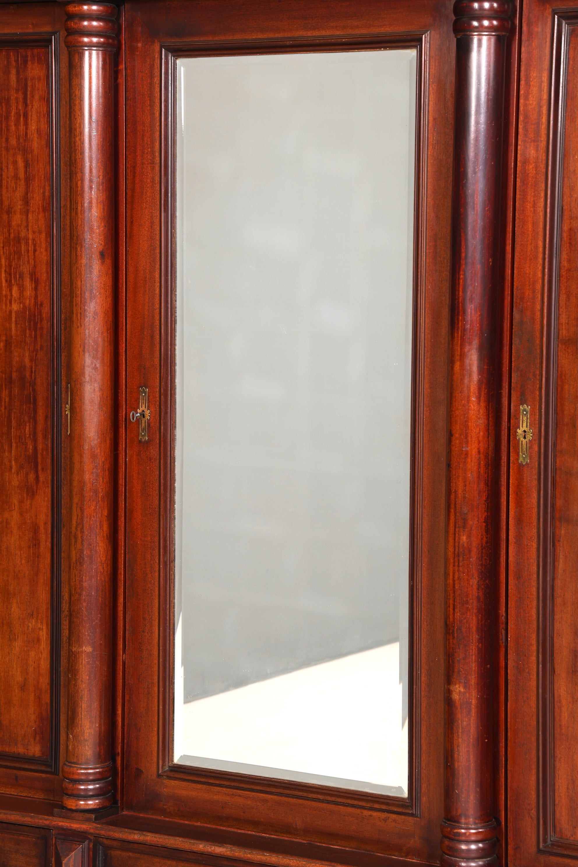 G186 Finish Biedermeier? Edler Gründerzeit Schrank um 1880 Kleiderschrank Antik Jugendstil Wäscheschrank