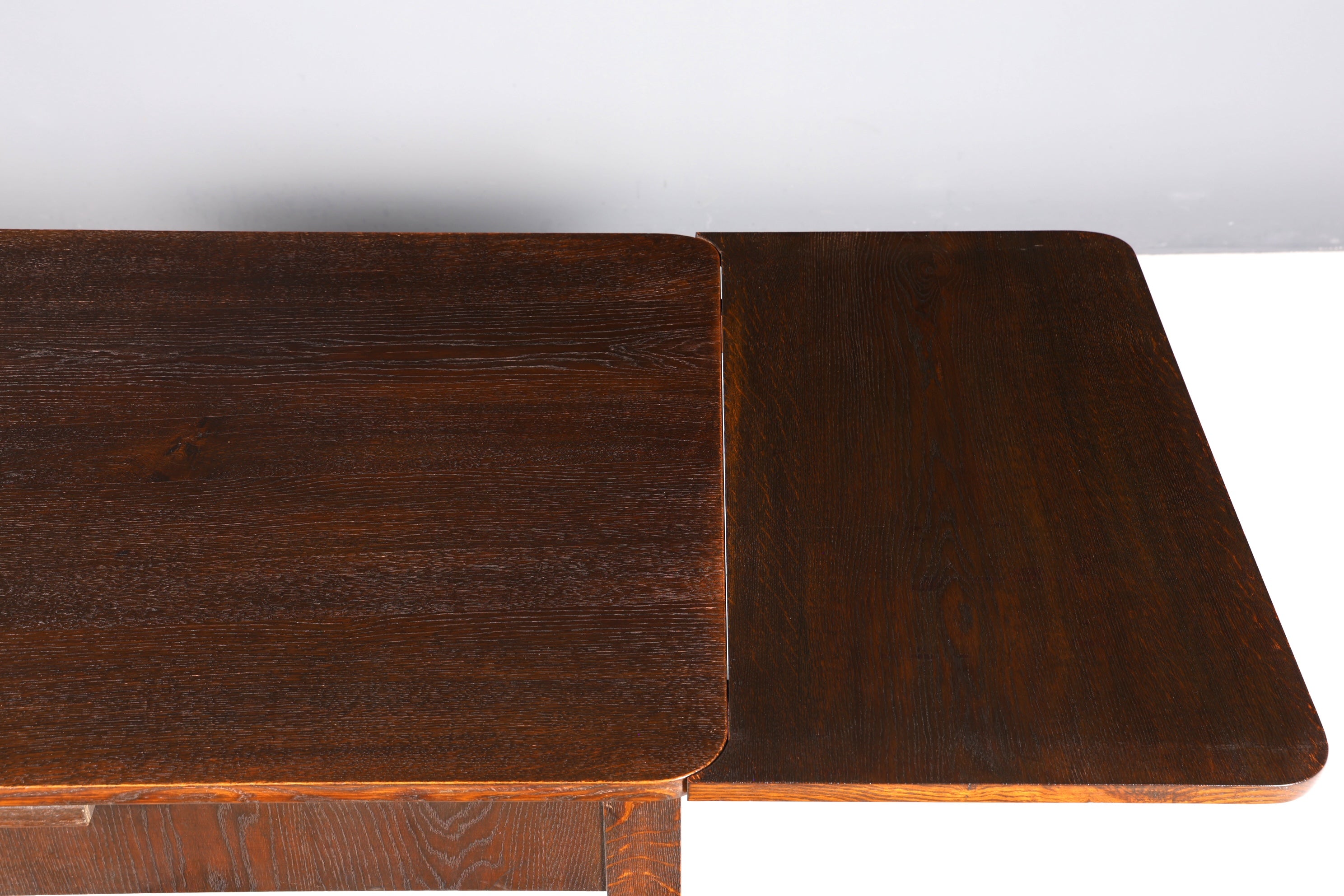 Wunderschöner Jugendstil Esstisch um 1910 ausziehbarer Tisch echt Holz Art Deco Antik Küchentisch