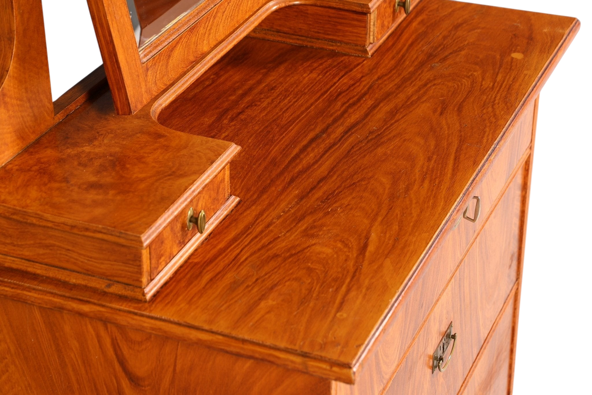Wunderschöne Jugendstil Kommode Antik Sideboard mit Spiegel Aufsatz Flurkommode